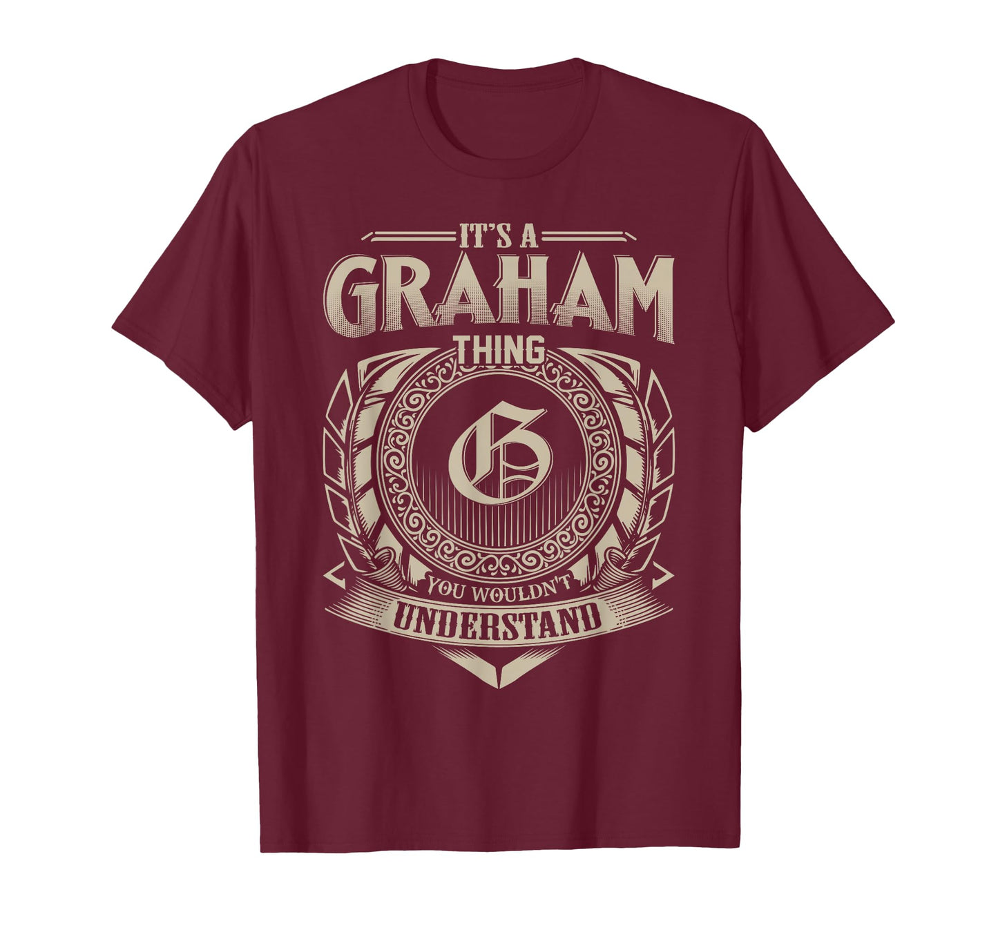 It's A GRAHAM Thing You Wouldn't Understand Name Vintage T-Shirt