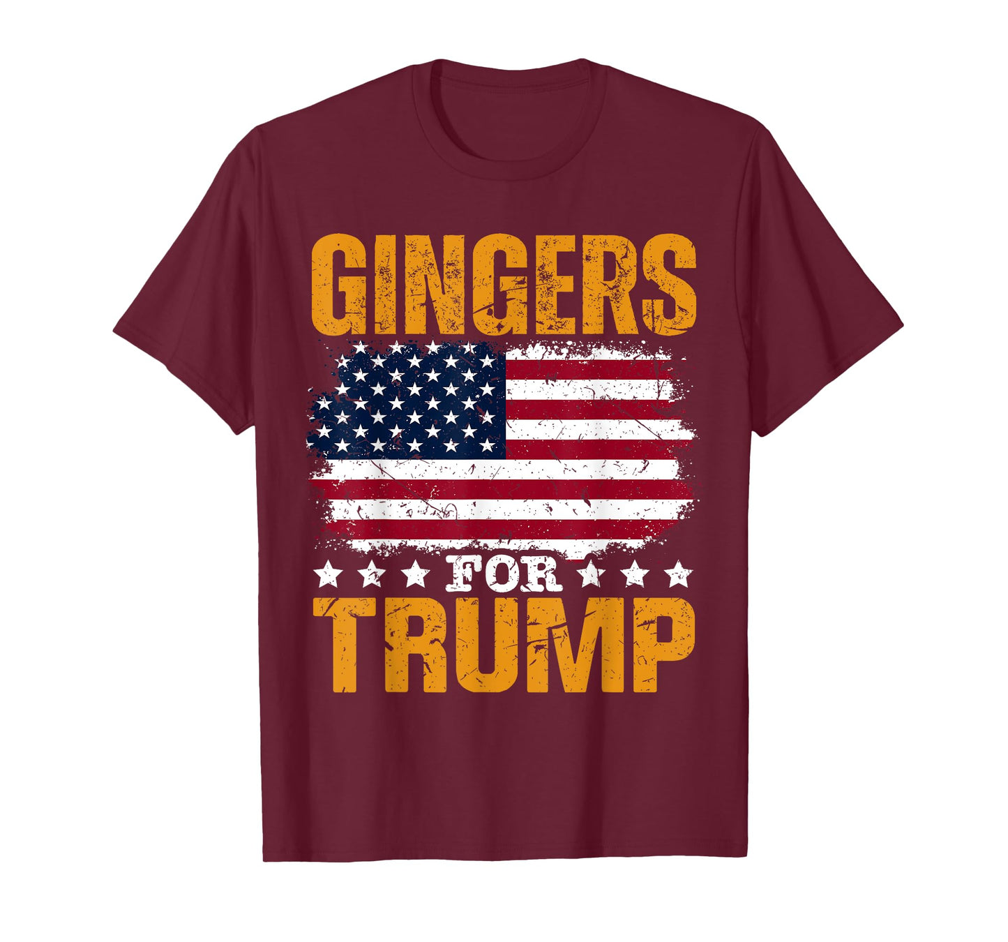 Gingers for Trump Patriotic T-Shirt