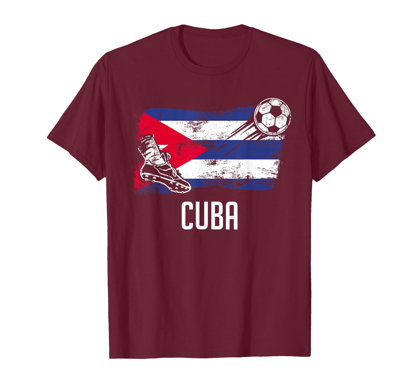 Cuba Flag Jersey Cuban Soccer Team Cuban T-Shirt