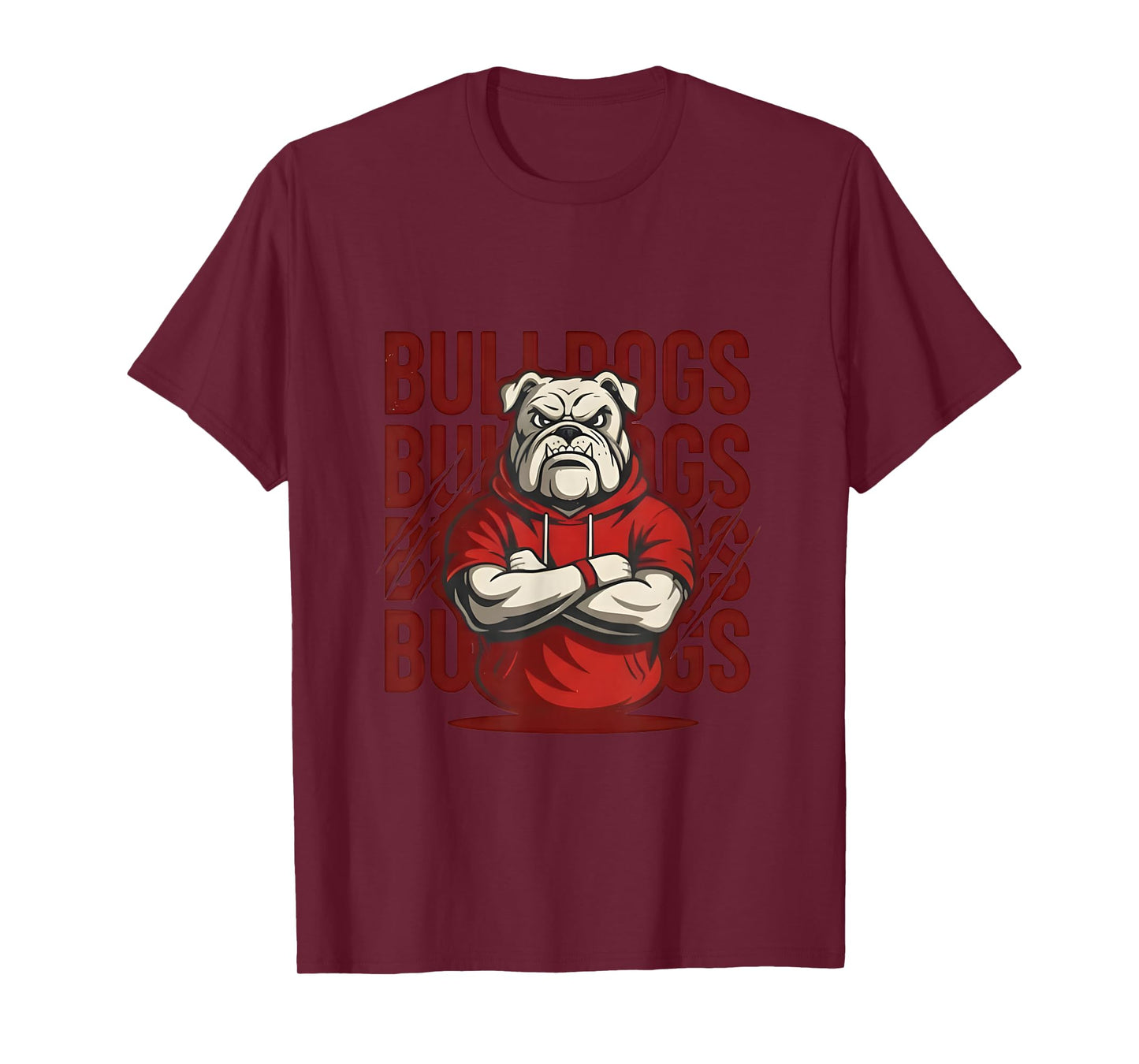 Bulldog Retro for Men Women Boys Kids T-Shirt