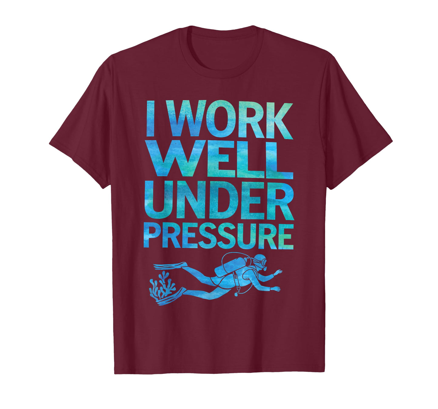 Funny Scuba Diving Art for Men Women Scuba Diver Scuba Lover T-Shirt