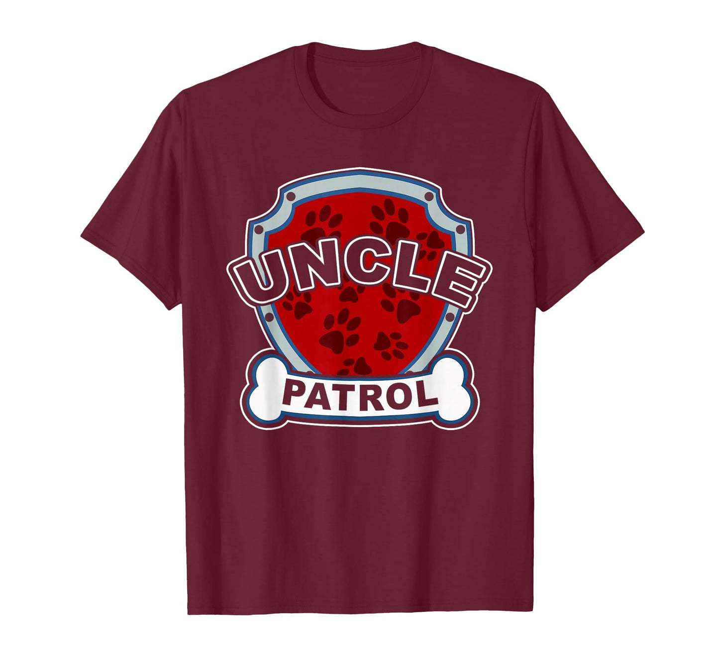 Pet Lover Uncle Dog Breeder Paw Dad Puppy Humorous Gag Gift T-Shirt