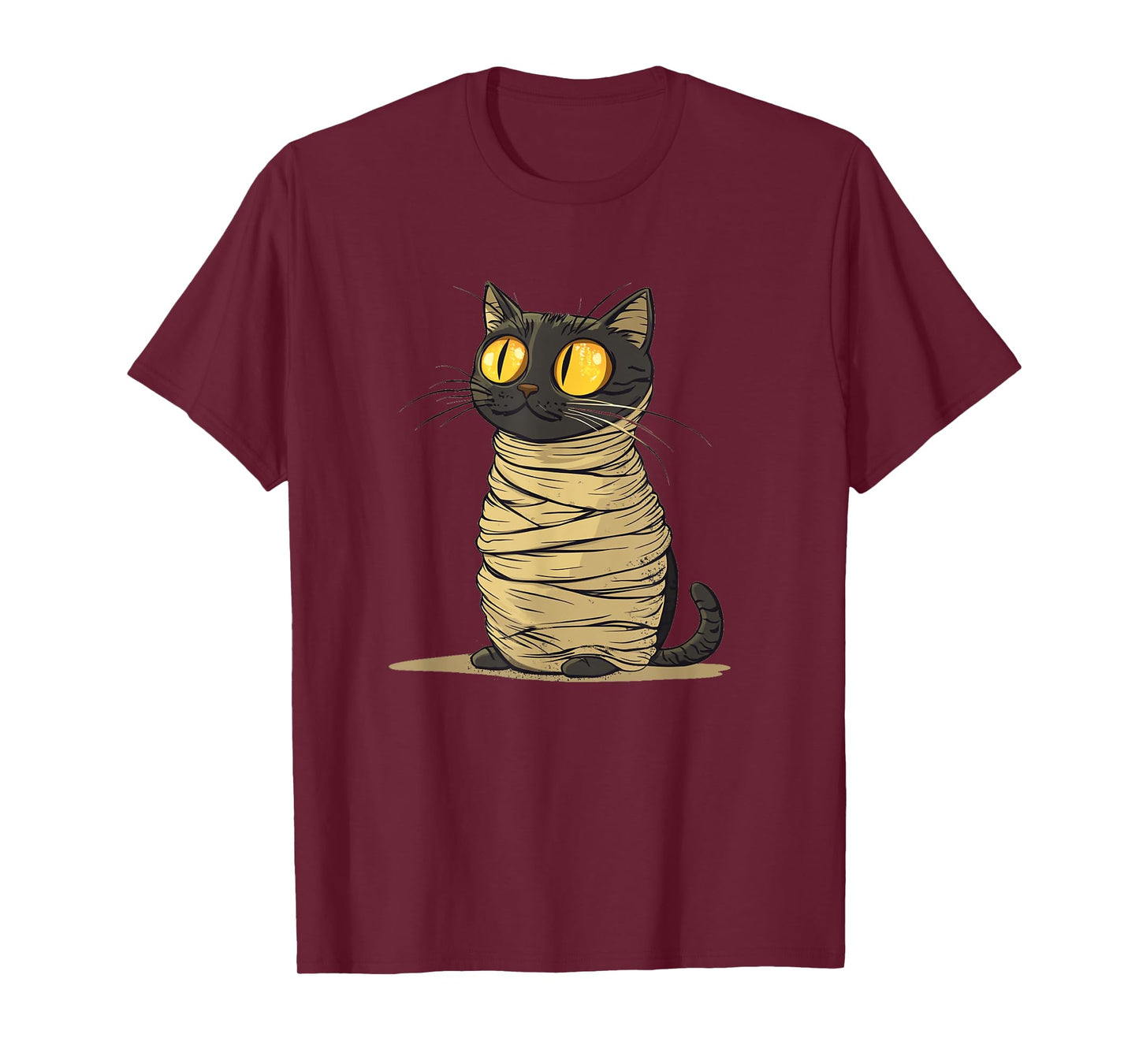 Wrapped and Ready with The Funniest Mummy Cat T-Shirt