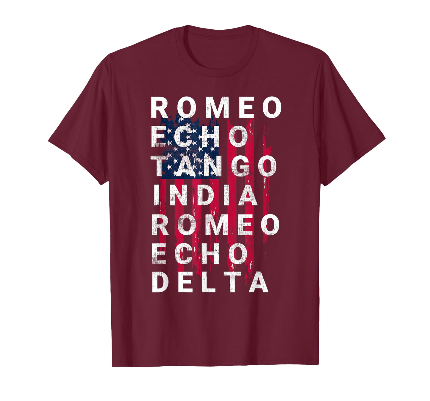 US Army Retired T Shirt Phonetic Military Alphabet Gift Tee T-Shirt