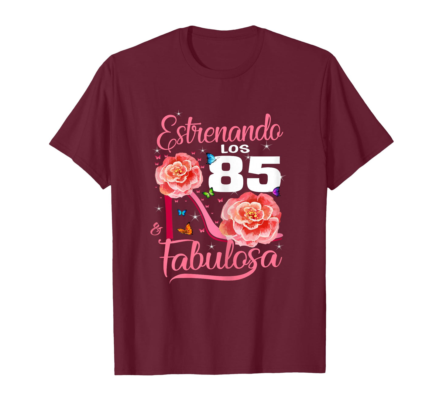 Cumpleaños 85 Mujer Fabulosa Español 85th Birthday Spanish T-Shirt