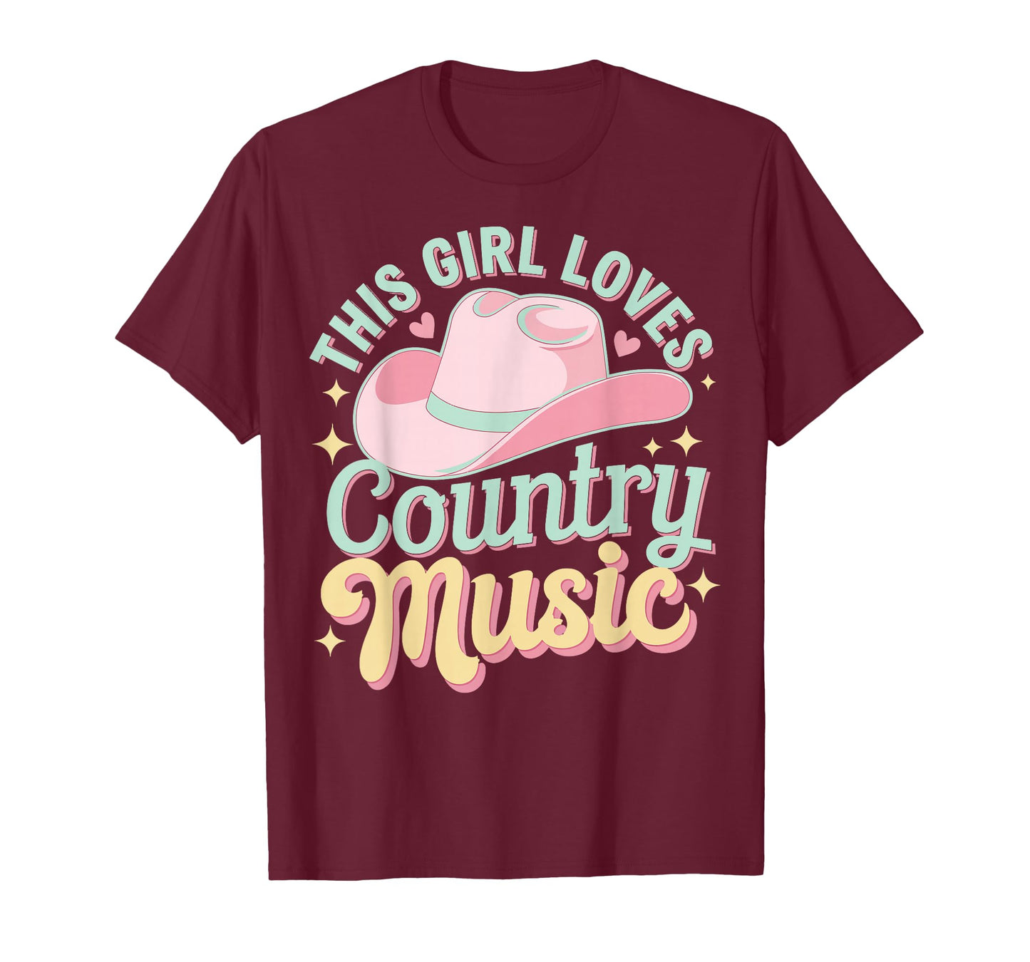 This Girl Loves Country Music T-Shirt