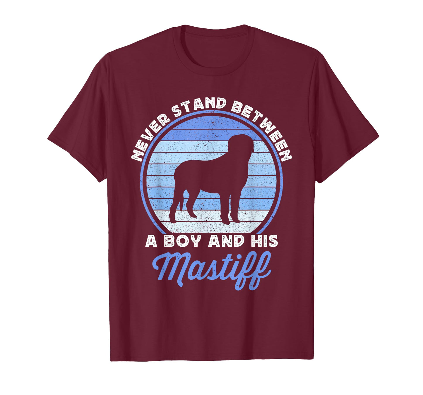 Boys English Mastiff For Kids Boy Mastiffs Dog Lover Funny T-Shirt