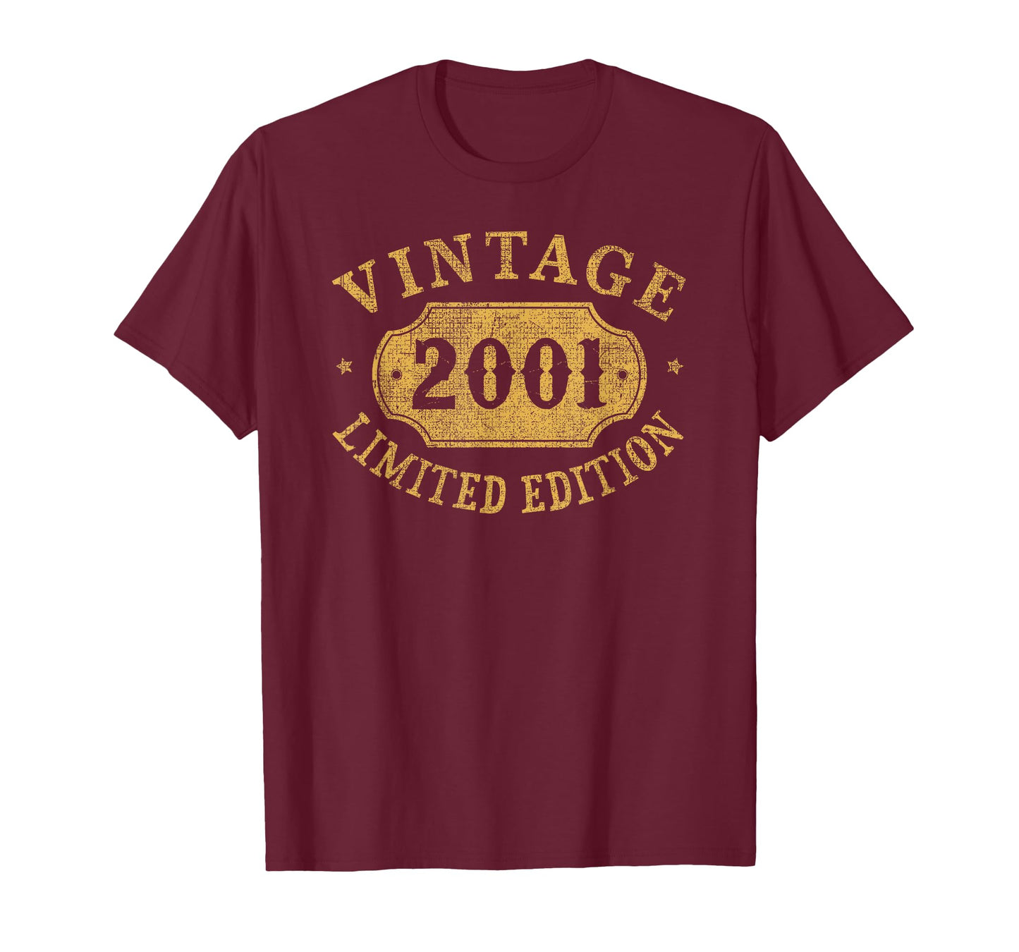 24th Birthday Women 24 Year Old Men Funny 2001 24 Year Old T-Shirt