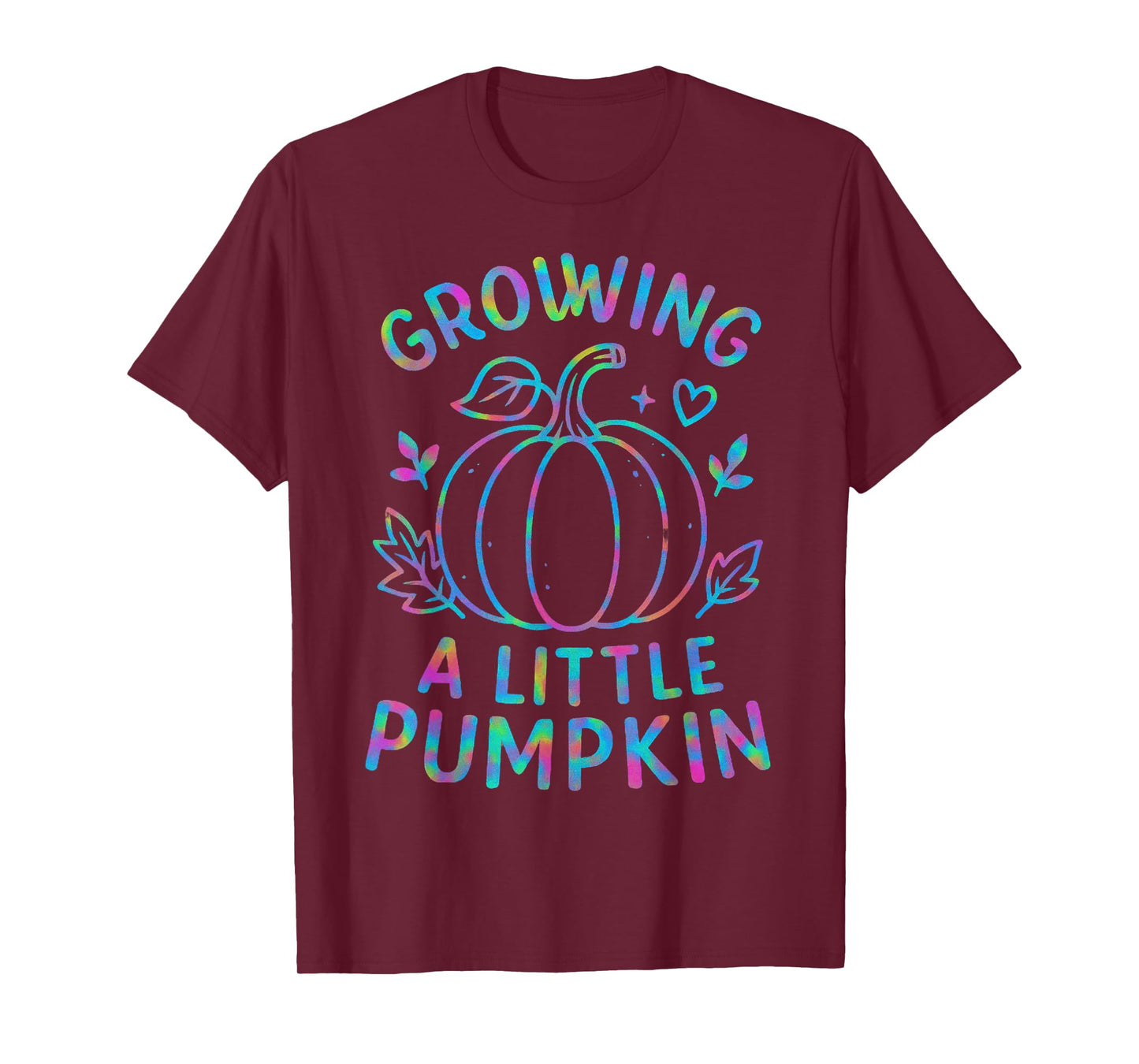 Growing A Little Pumpkin Fall Pregnancy Announcement Reveal T-Shirt