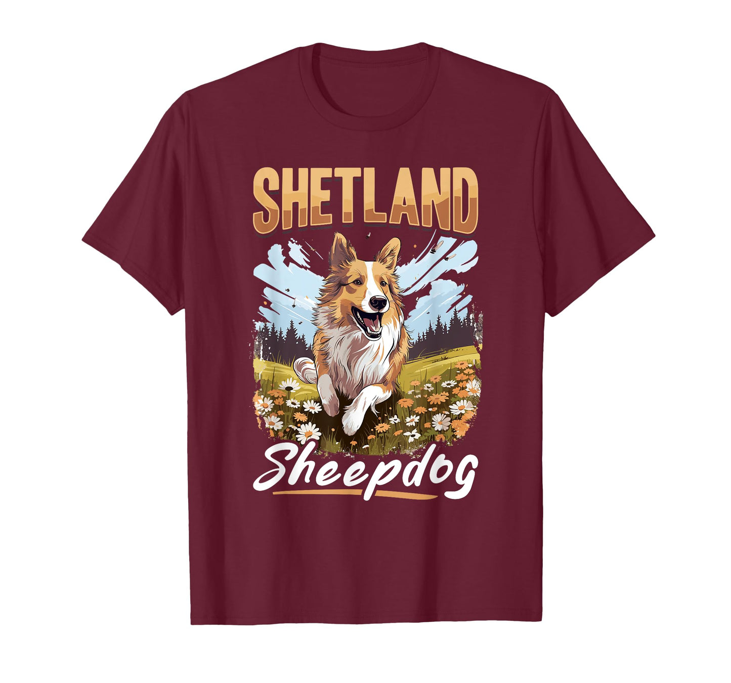 Shetland Sheepdog Dog Sheltie shetland sheepdog T-Shirt