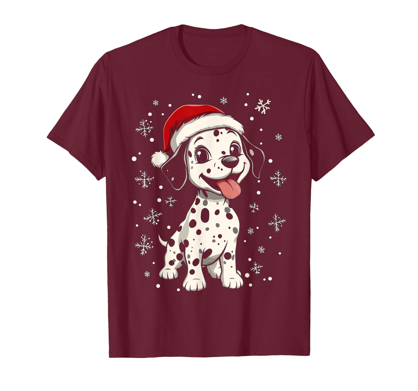 Christmas Dalmatian Spots T-Shirt