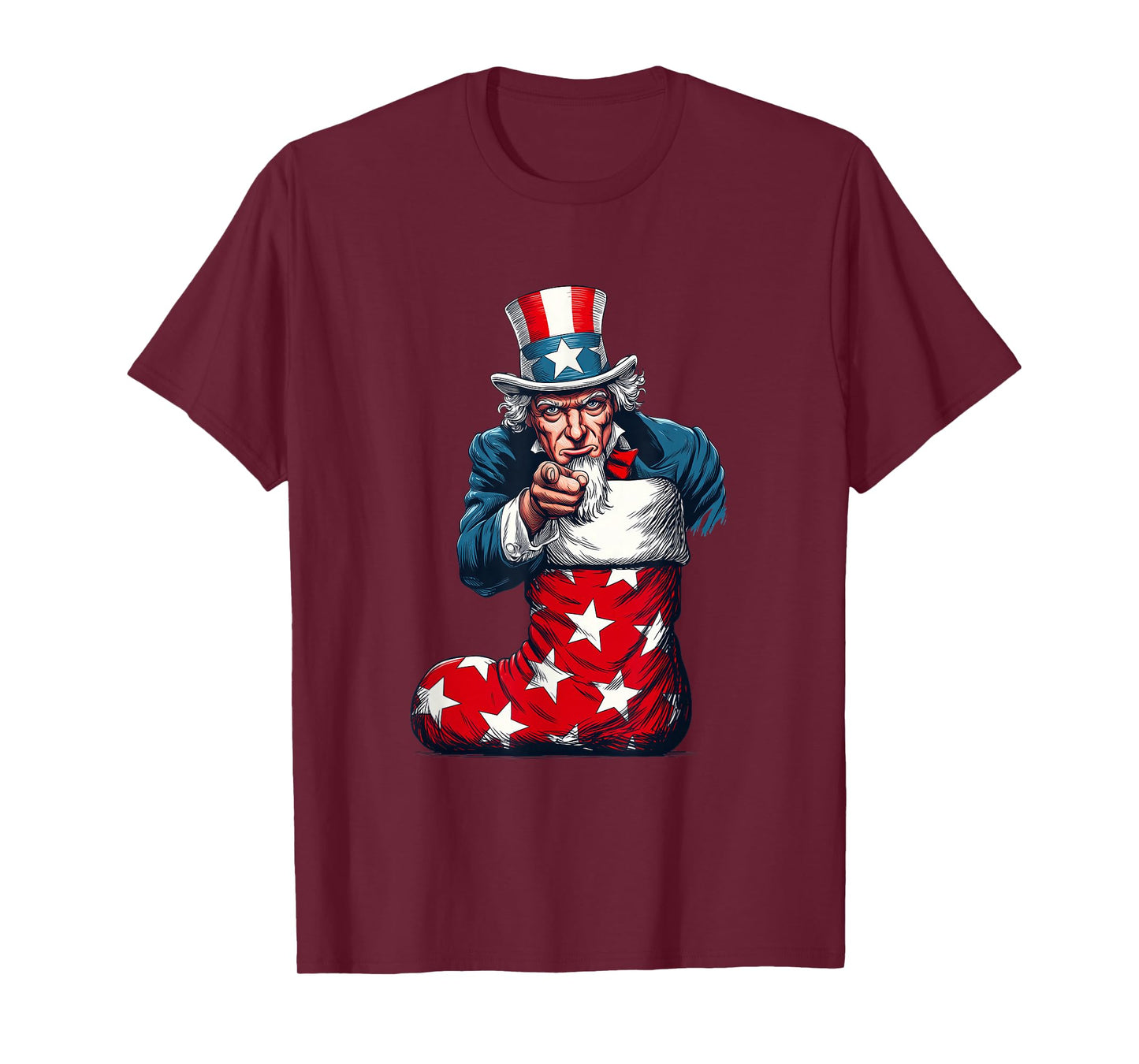 Festive Sam Sock Costume for Adults and Kids T-Shirt