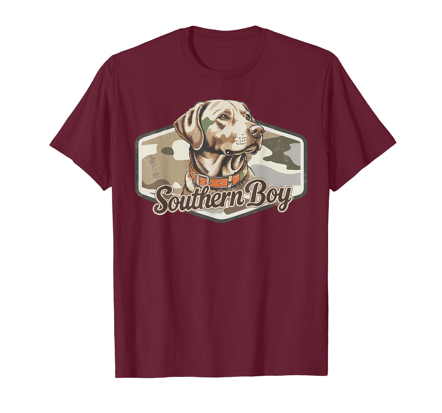 Local Boy Hunting Dog Retro Southern Country Pride Vintage T-Shirt