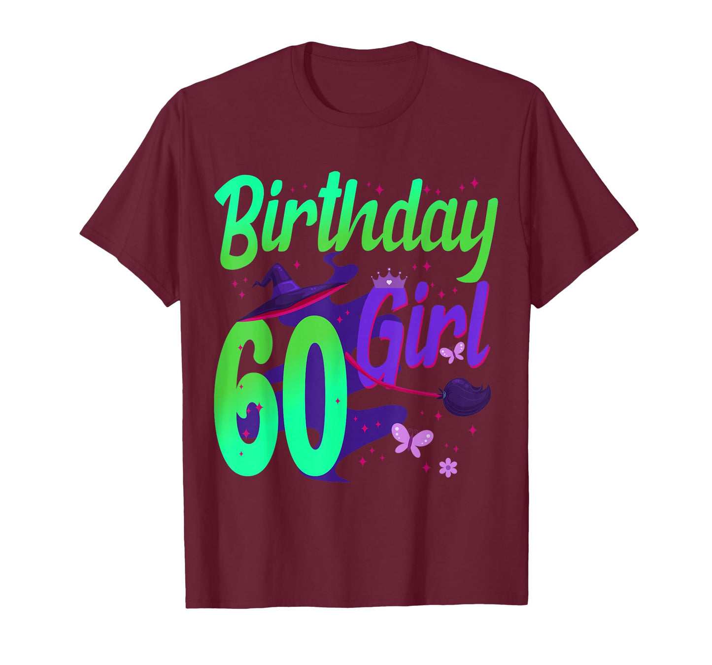 Magical Birthday Girl 60 Fairy Tale Princess Celebration T-Shirt