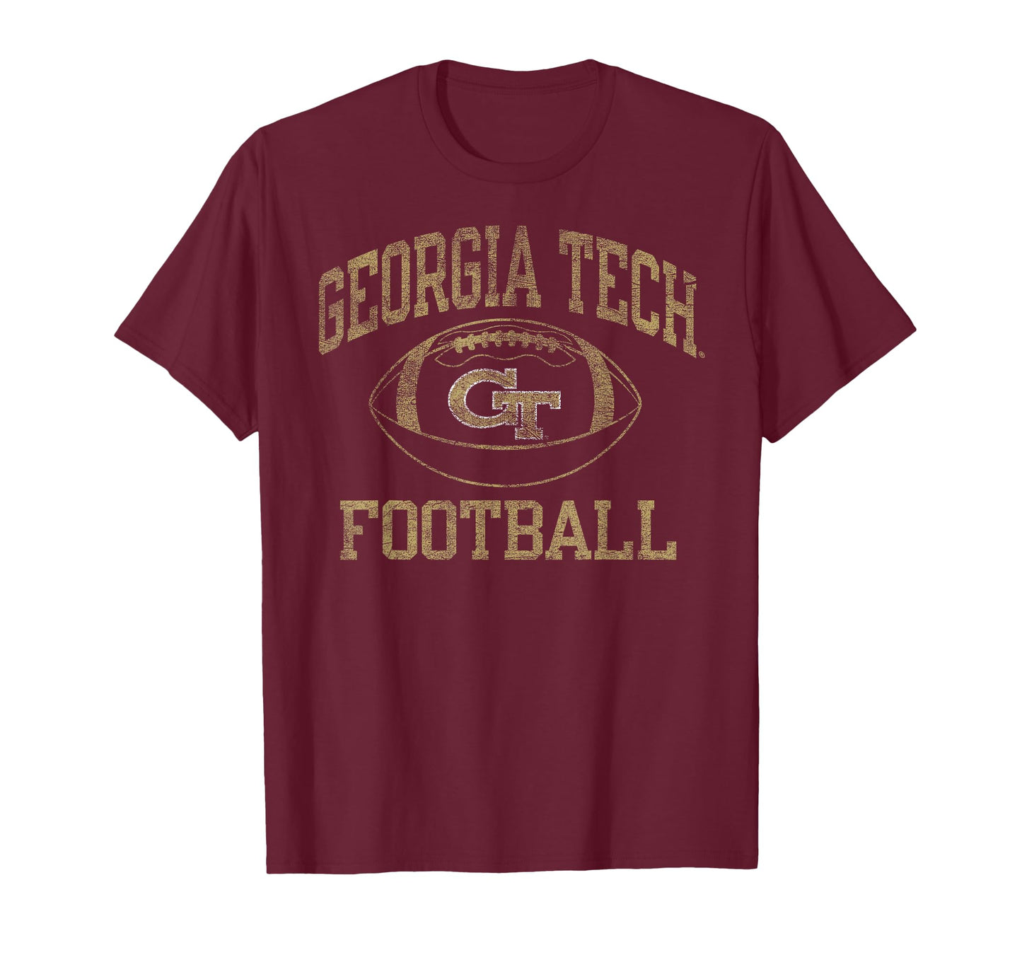 Georgia Tech Yellow Jackets Football Intensity Navy T-Shirt