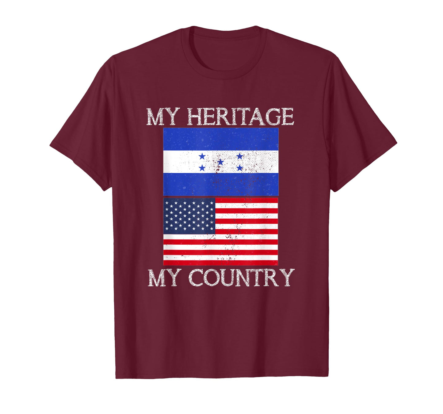 My Heritage My Country Honduran American Tee T-Shirt