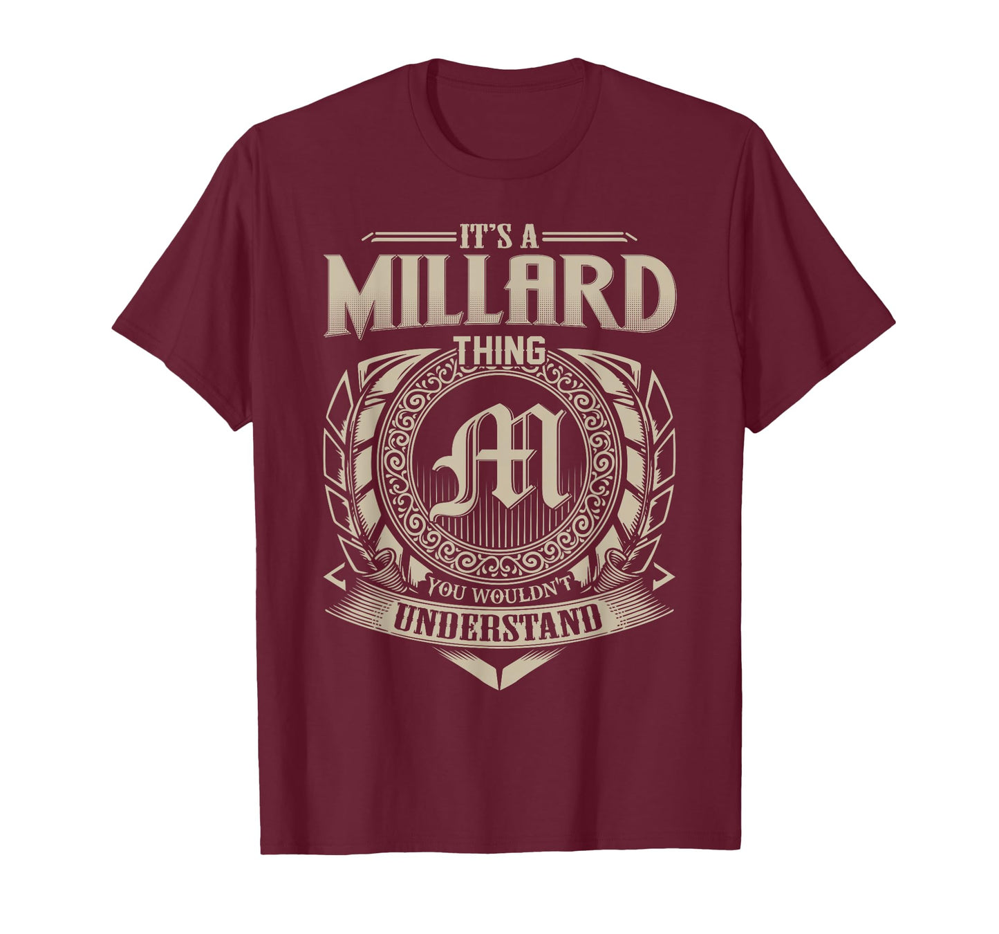 It's A MILLARD Thing You Wouldn't Understand Name Vintage T-Shirt