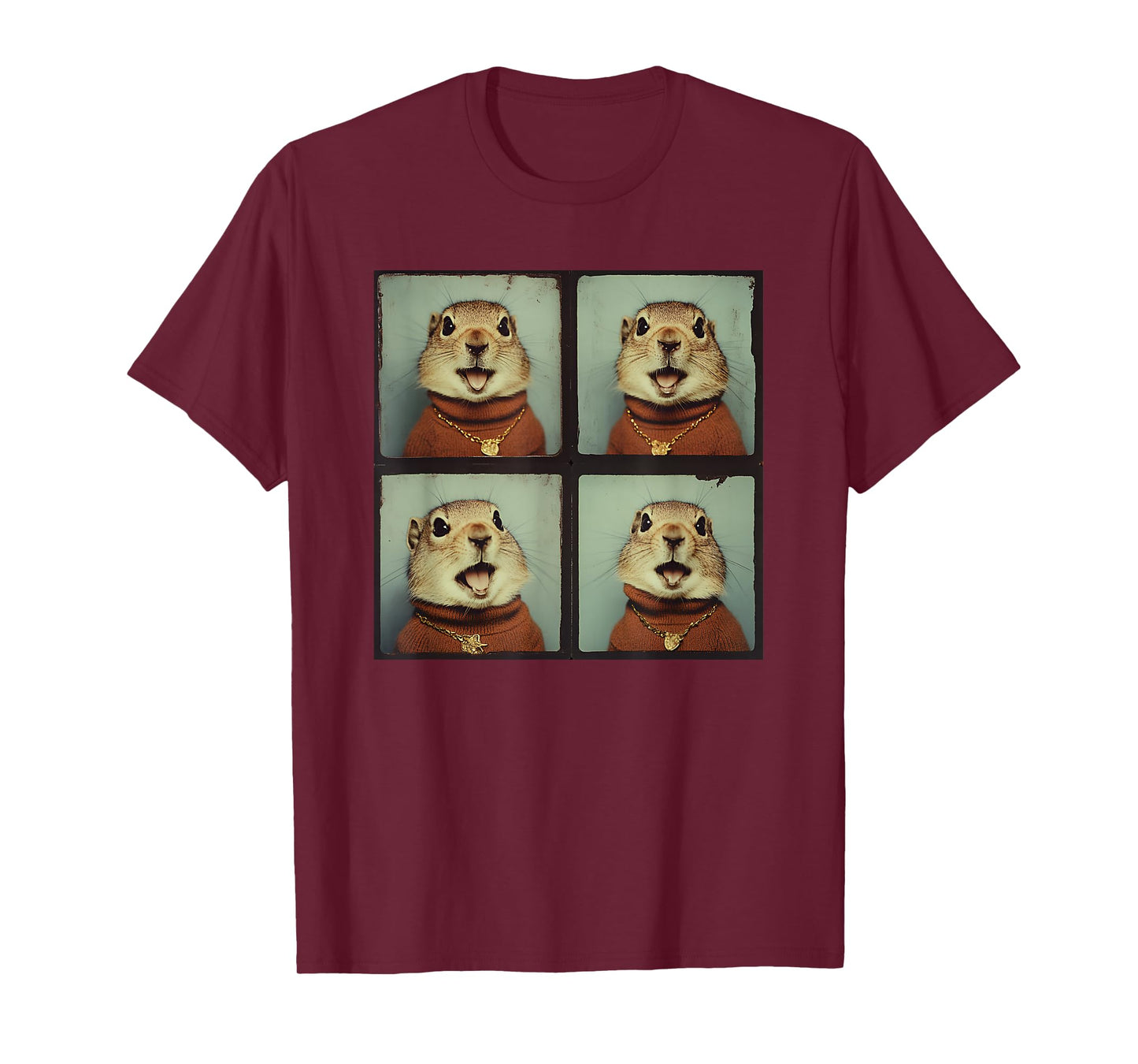Funny Prairie Dog Portrait T-Shirt