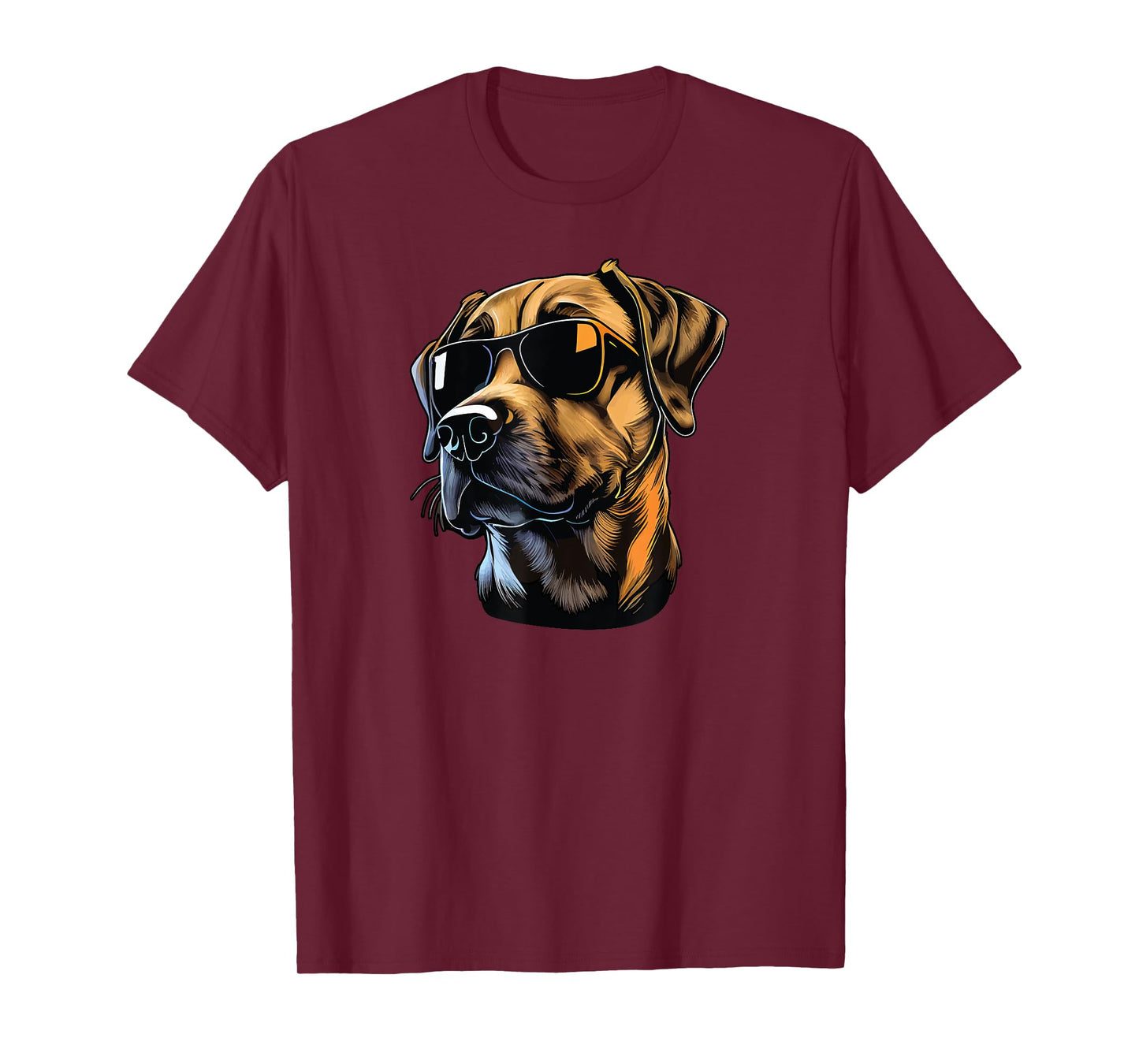 Dad Mom Cool Dog Sunglasses - Black Mouth Cur Men Women T-Shirt