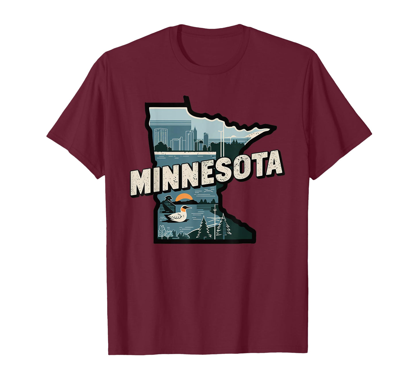 Minnesota State of Minnesota Retro Minnesota T-Shirt