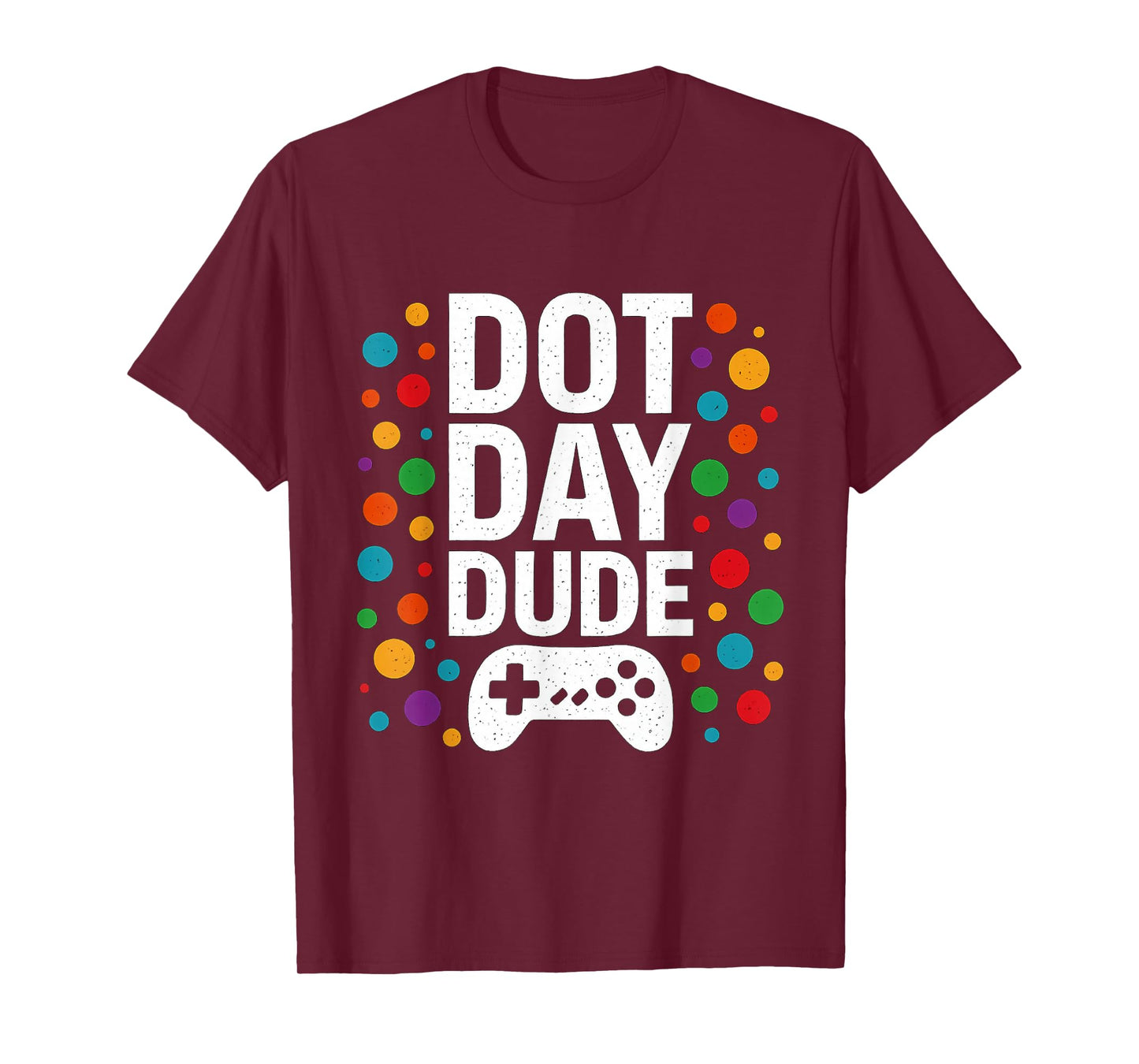 Dot Day Dude Colorful Kids Boys Toddler Polka Dots T-Shirt