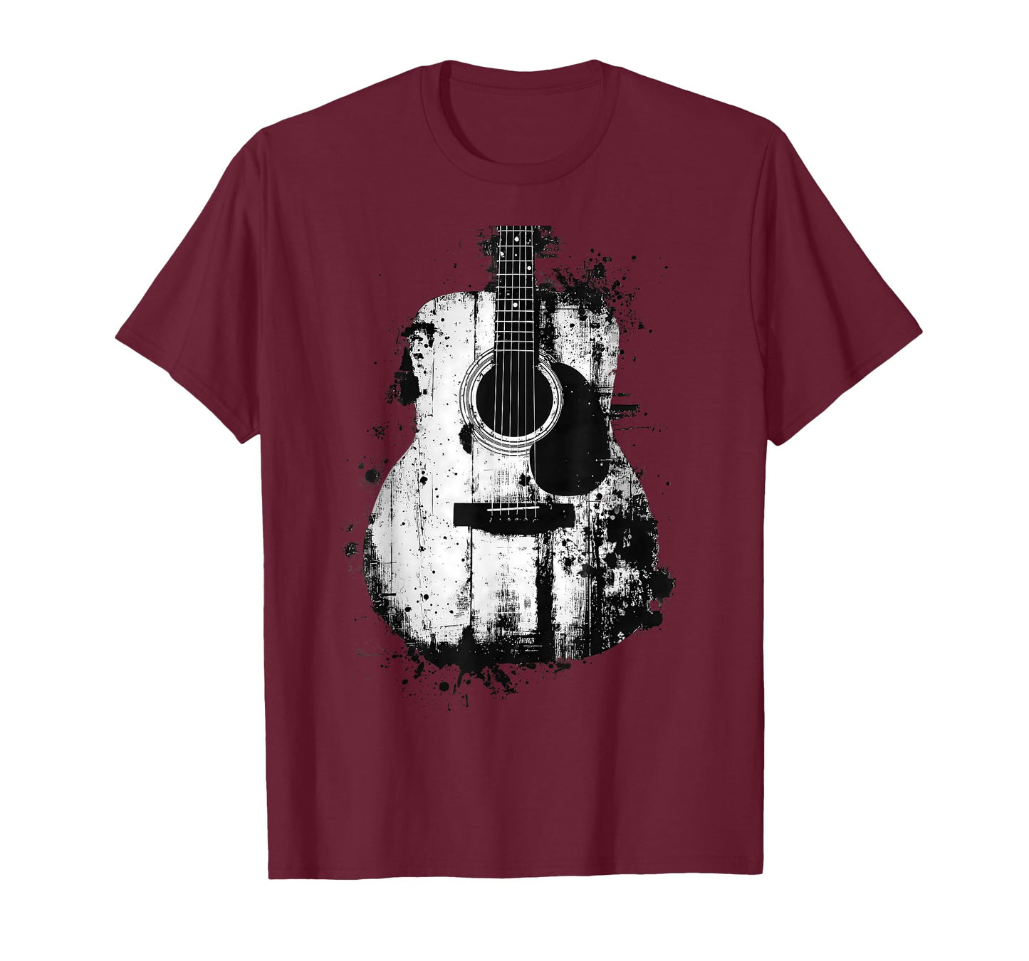 Acoustic Guitar Player Music Musician Guitarist Grunge T-Shirt
