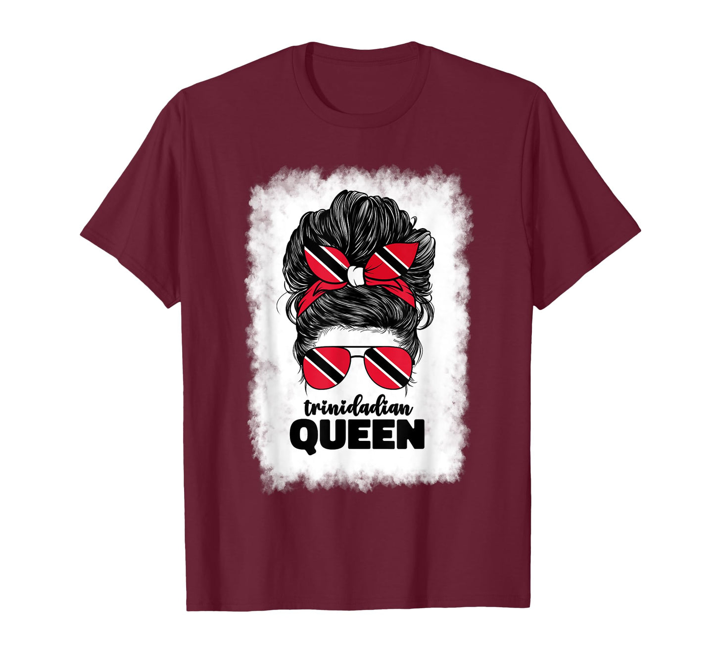 Trinidadian Queen Trini Trinidad and Tobago Flag Women Girl T-Shirt
