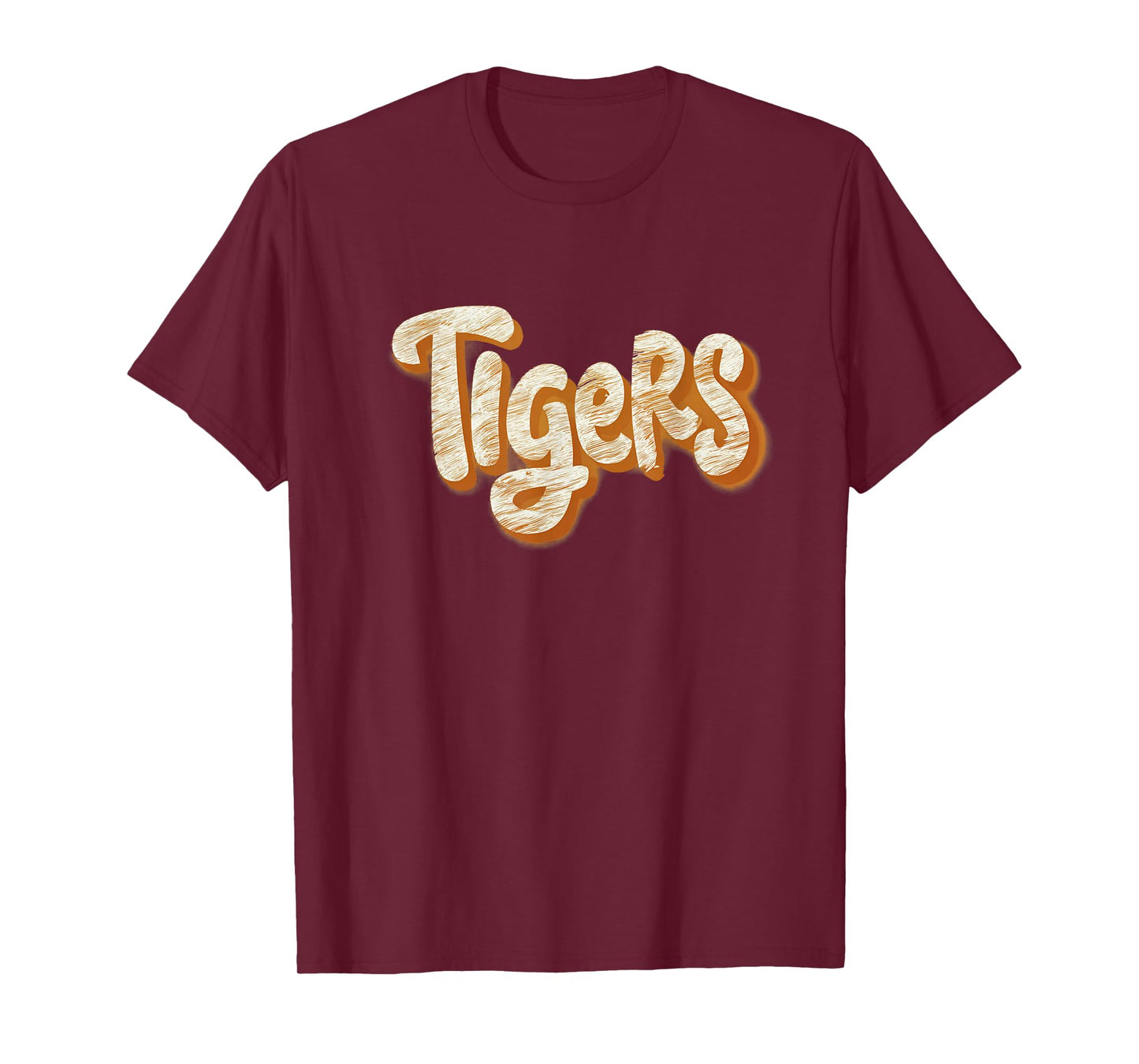 Amazing Tigers Speech Emblem for Boys and Girls T-Shirt