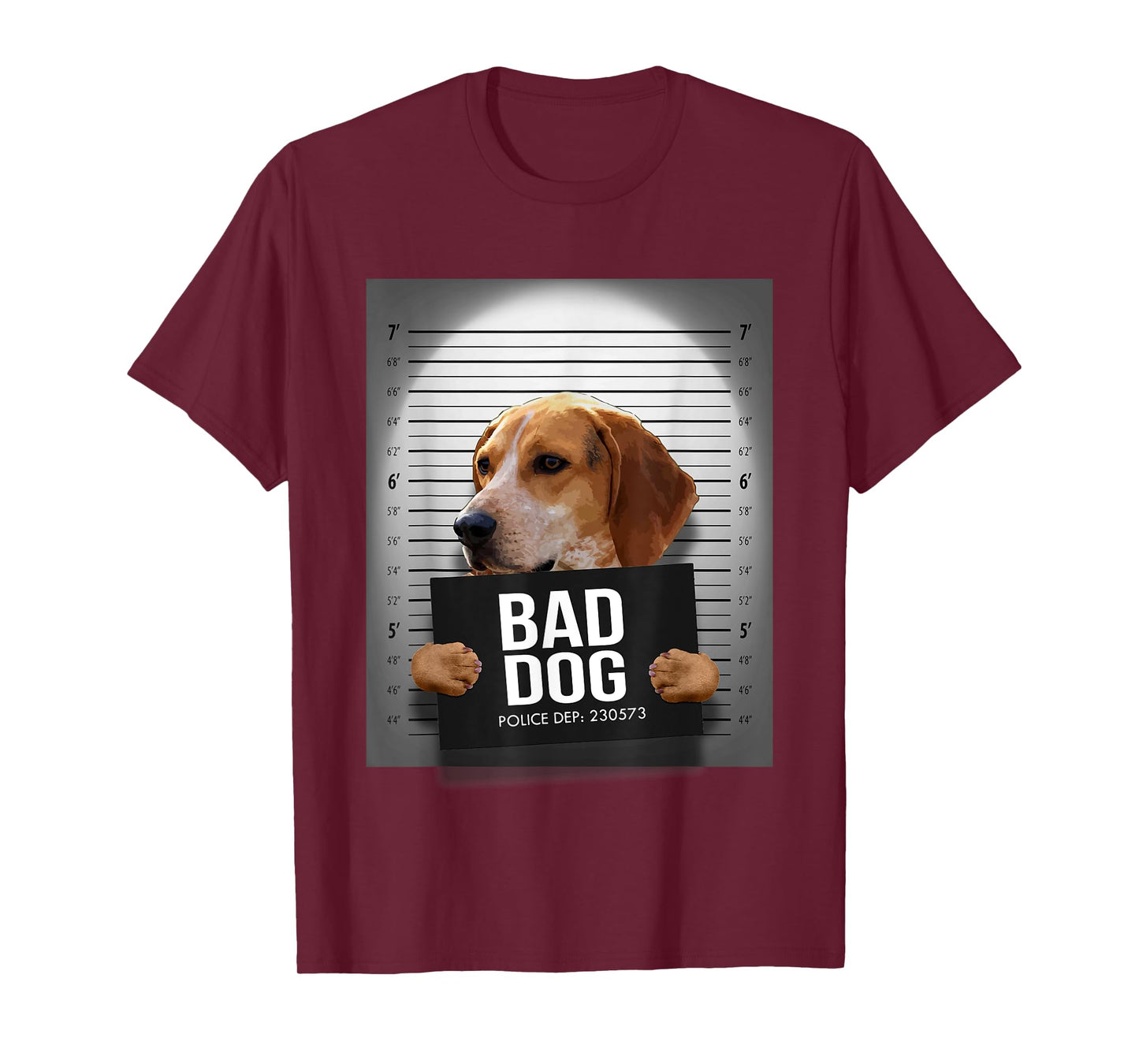 Treeing Walker Coonhound Mugshot Shirt T-Shirt