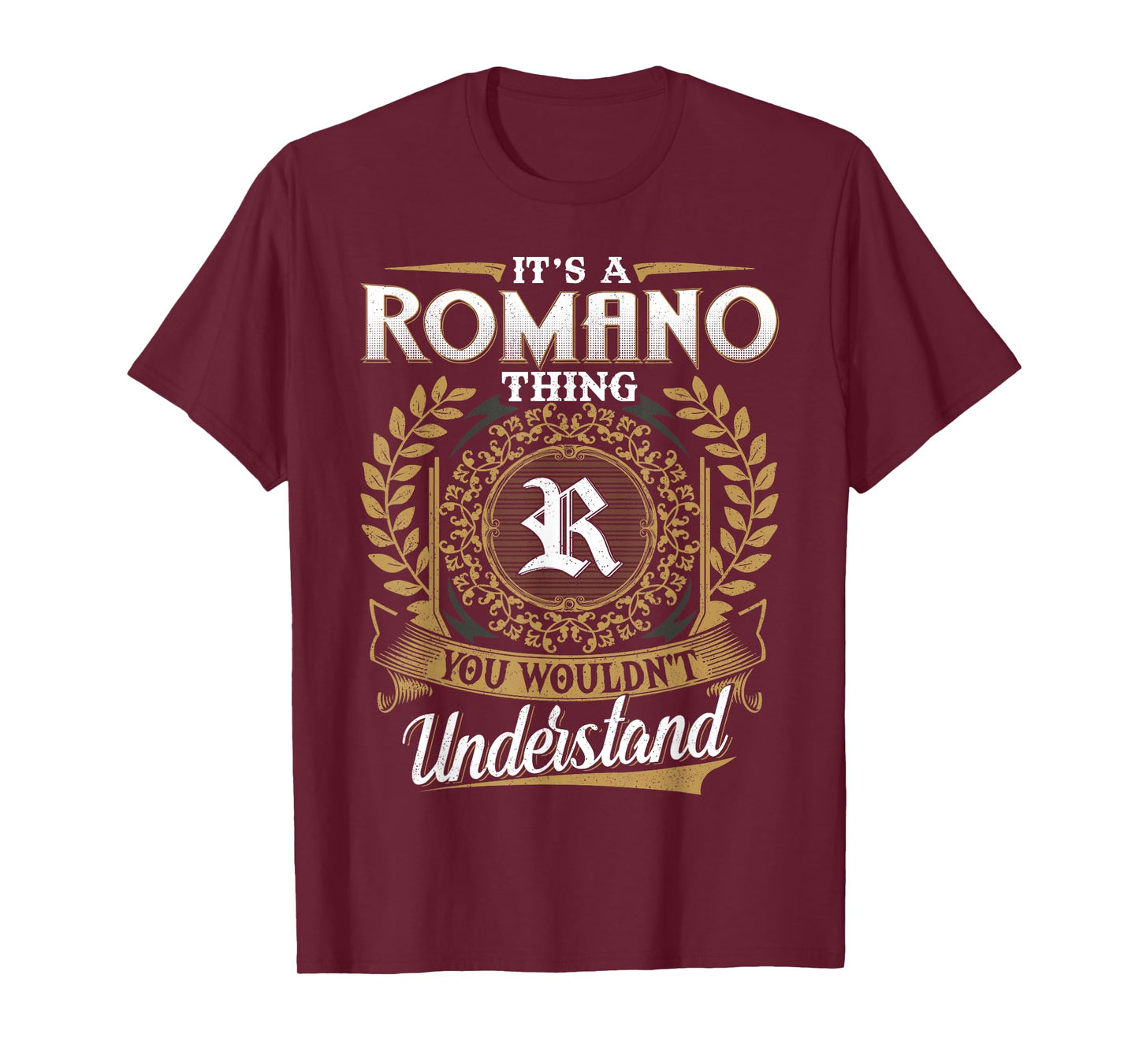 It's A ROMANO Thing You Wouldn't Understand Name Classic T-Shirt