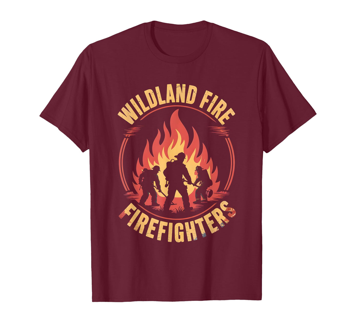 Wildland Fire Firefighters Crew Wildland Firefighter T-Shirt