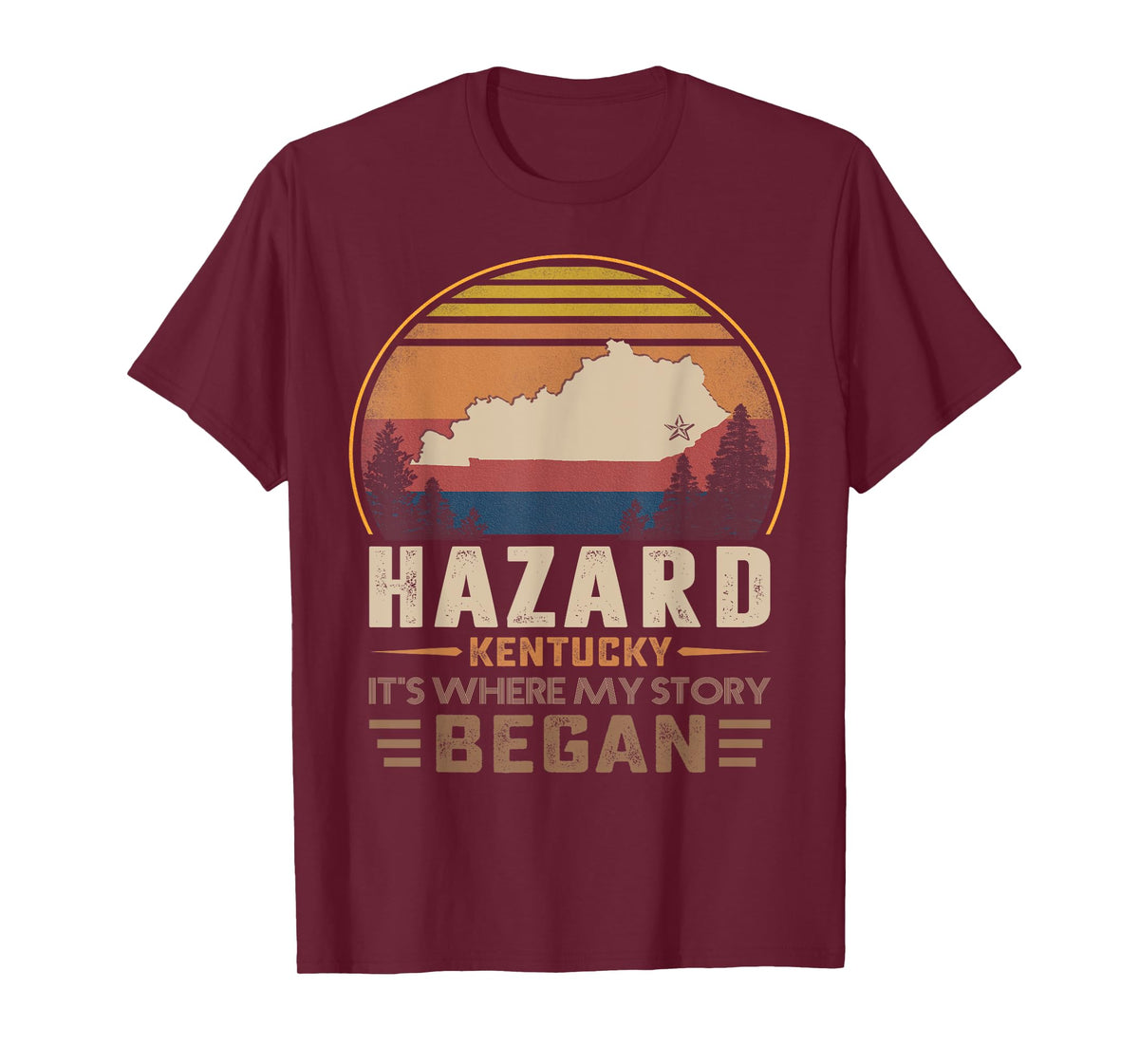 Hazard Kentucky Where My Story Began T-Shirt