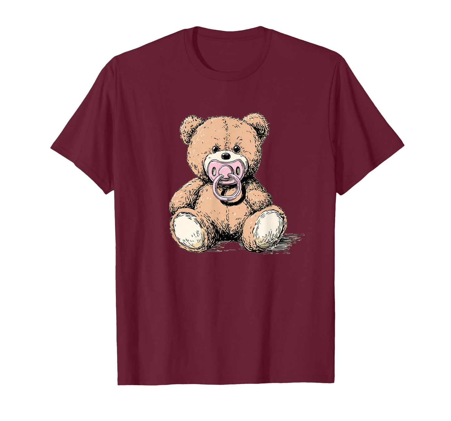 Amazing Teddy Bear Pacifier Look T-Shirt