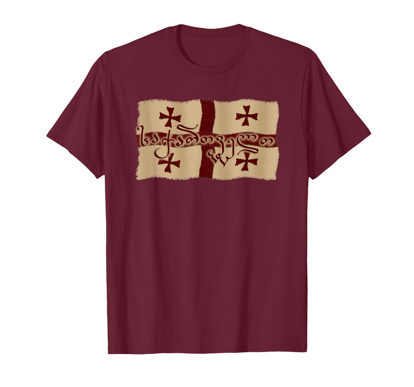 Republic of Georgia flag, Sakartvelo T-Shirt