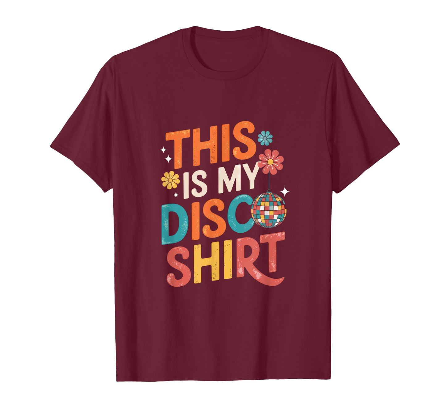 This Is My Disco Shirt - Groovy Disco Costume T-Shirt