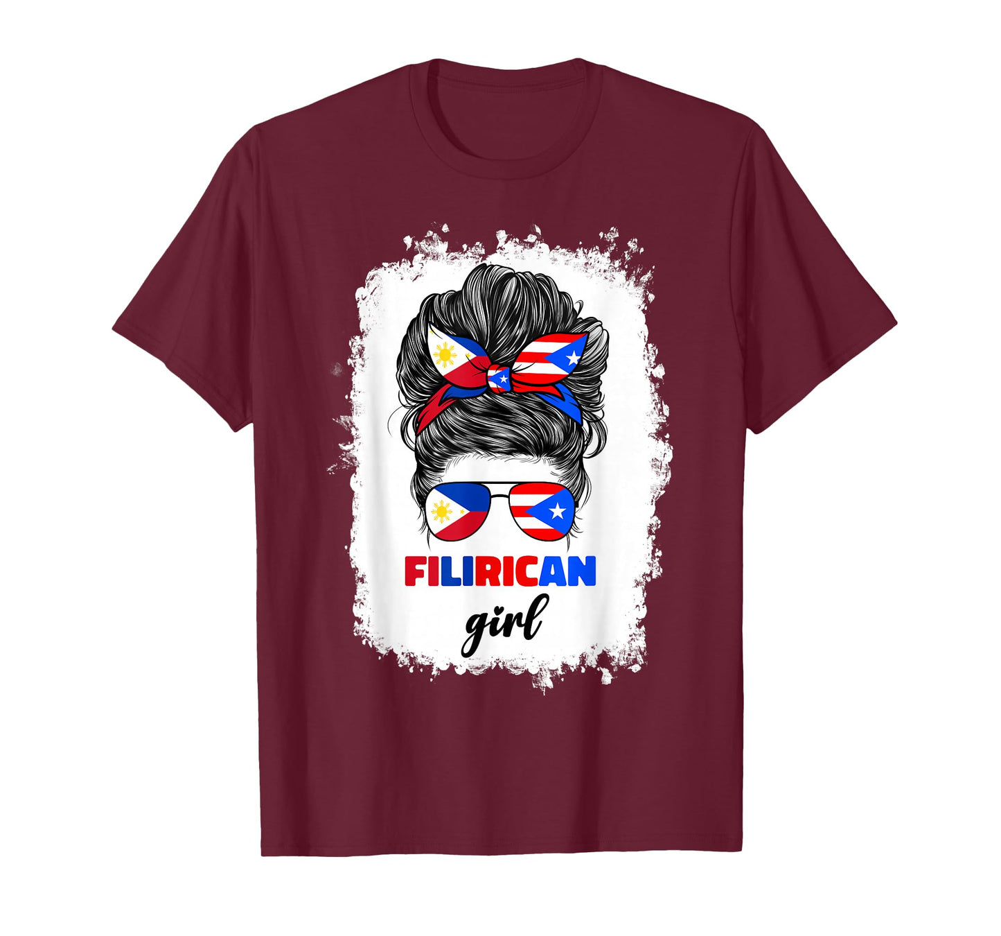 Half Filipino And Puerto Rican Rico Philippines FiliRican T-Shirt
