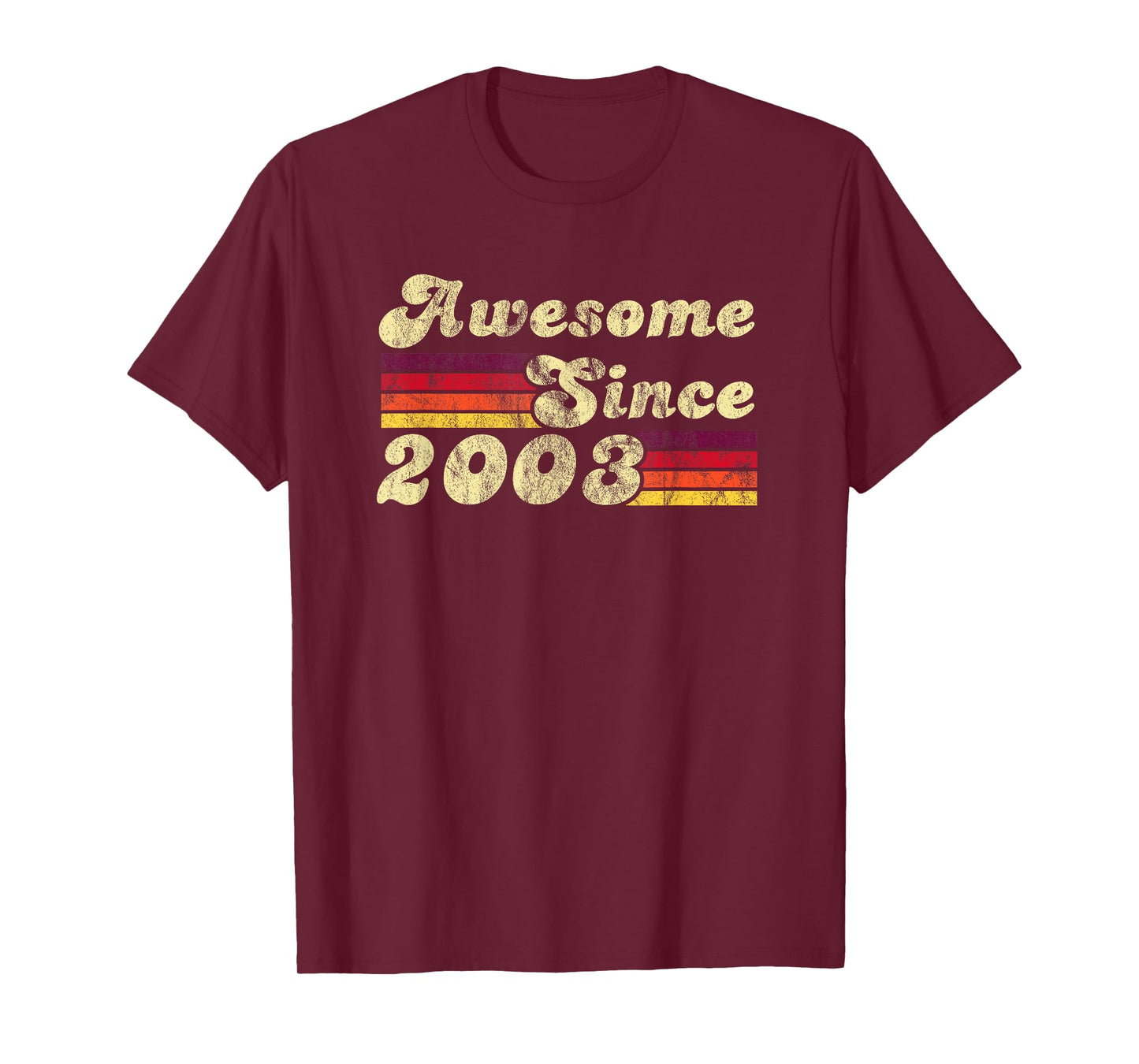 Awesome Since 2003 Vintage Gifts T-Shirt