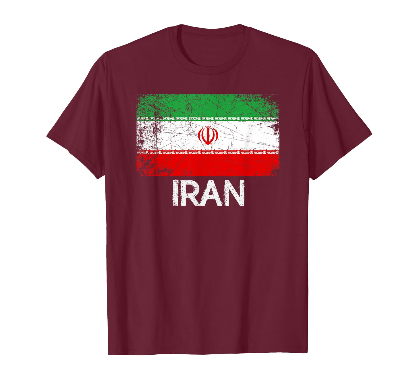 Iranian Persian Flag | Vintage Made In Iran Gift T-Shirt