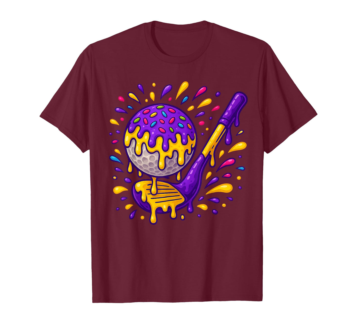 Golf Drip Team for Boys Ice Cream Cool T-Shirt