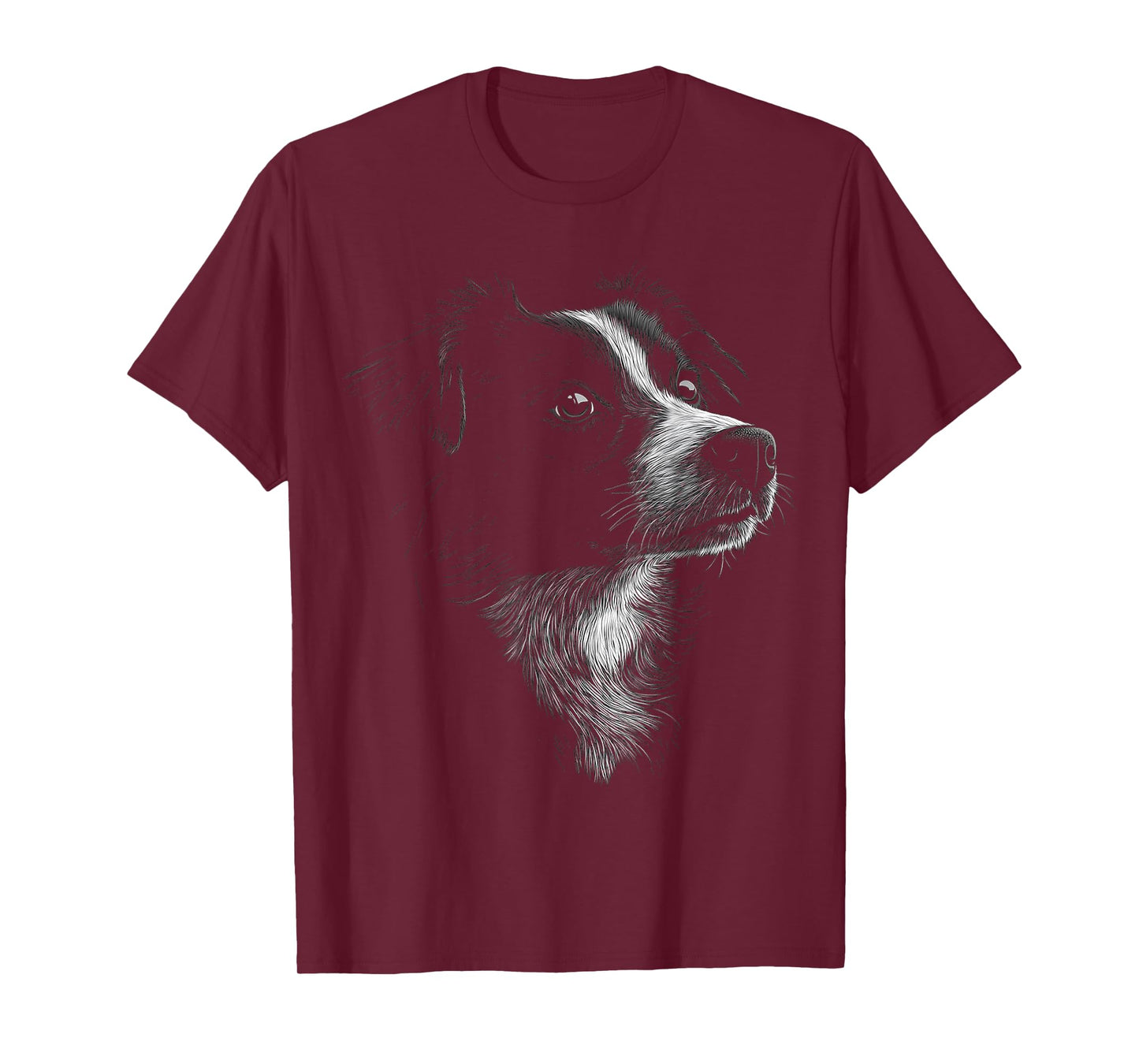 Australian Shepherd Dog Motif Pet Australian Shepherd T-Shirt for Men Women Kids
