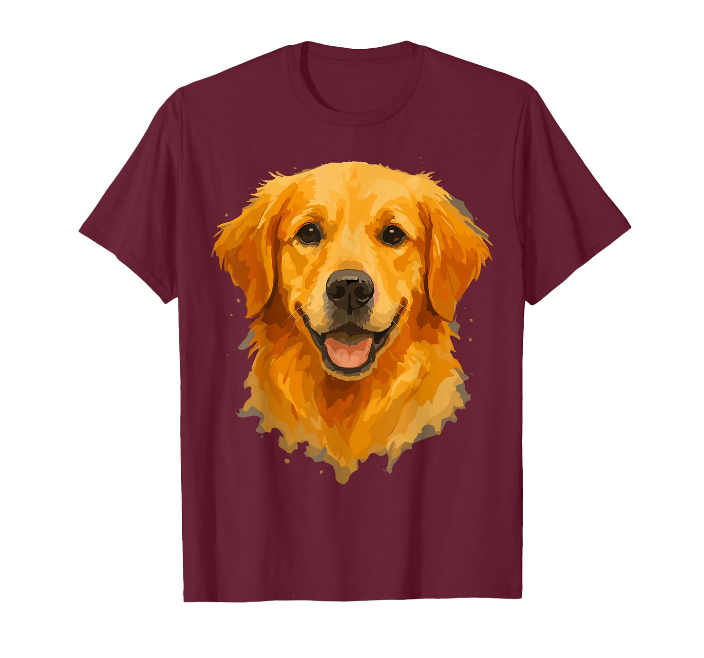 Golden Retriever Art T-Shirt