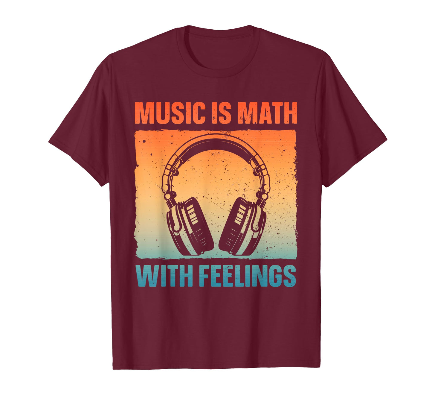 Funny Music Art For Men Women Music Teacher Themed Gag Music T-Shirt
