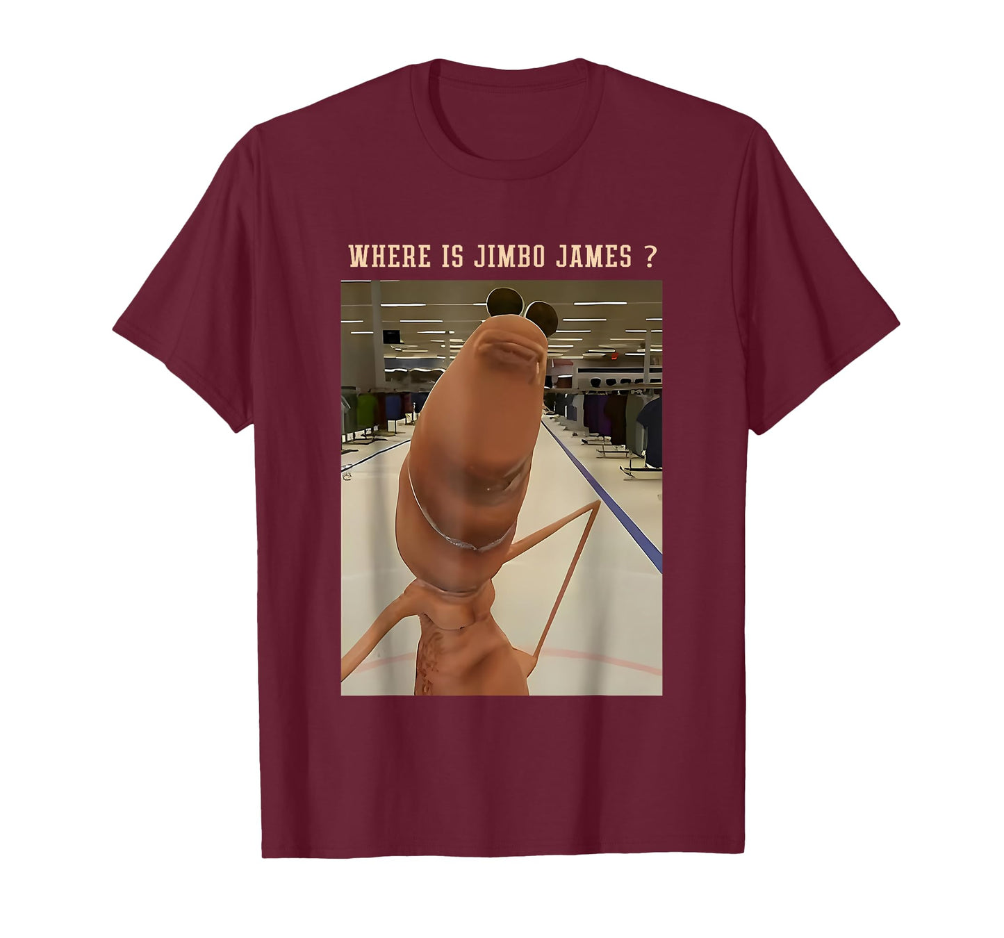 Marcus The Worm Where Is Jimbo James Meme T-Shirt