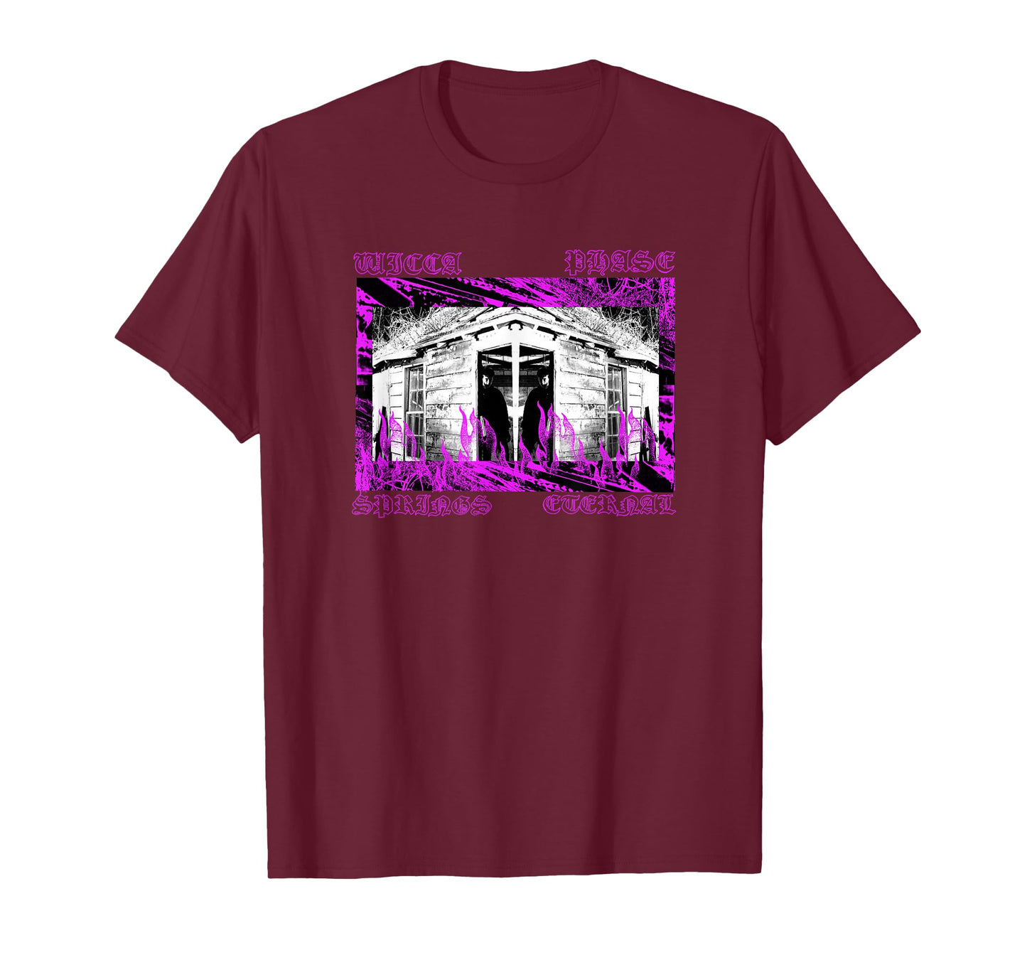 Wicca Phase Springs Eternal - Flames Shirt T-Shirt