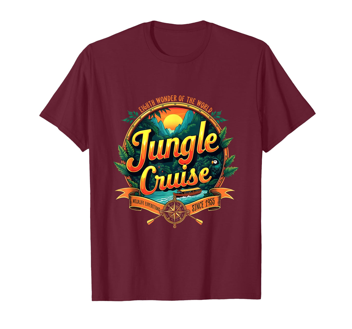 Wildlife Expeditions VBS 2025 Vintage Jungle Cruise Ride T-Shirt