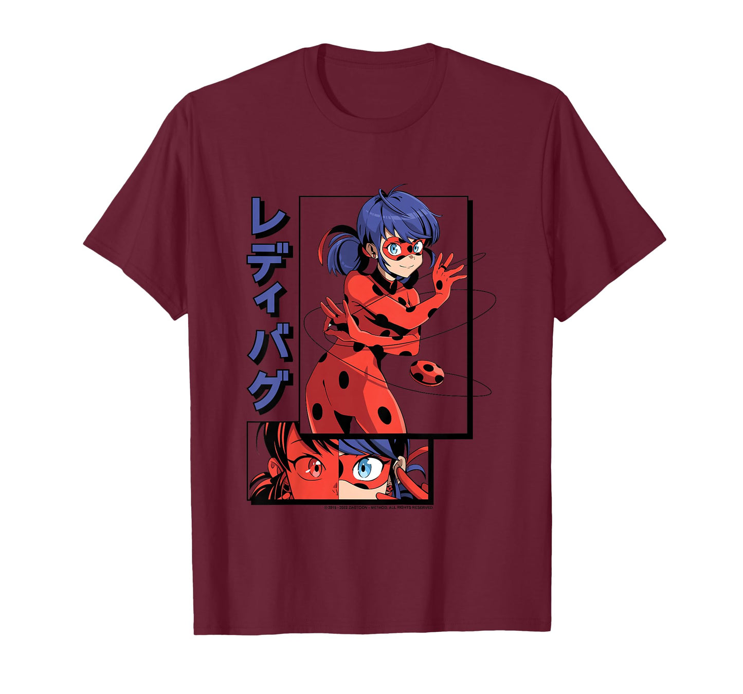 Kids Miraculous Lady Bug - Manga Lady Bug T-Shirt