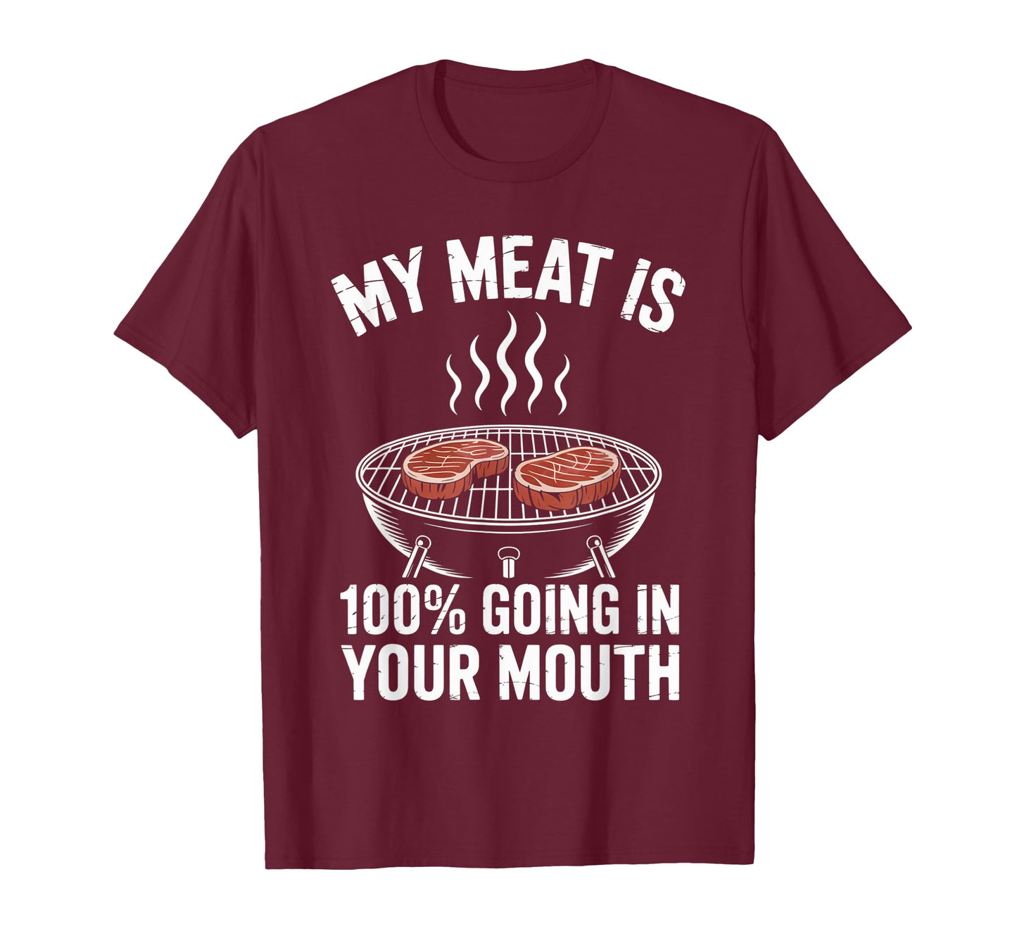 Grilling Meat Cooking Sarcastic Bbq Grill Cook Bake At Home T-Shirt