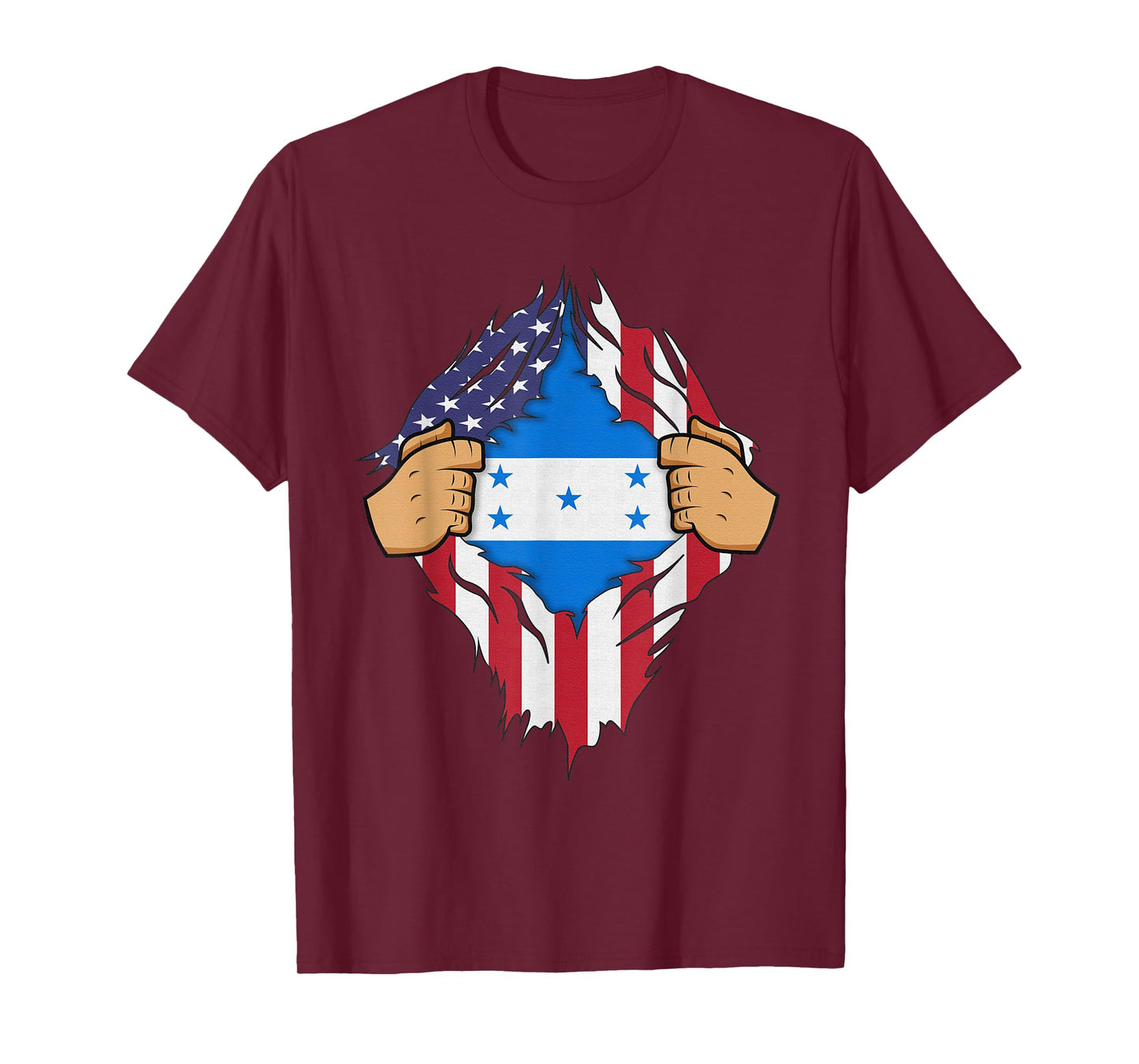 HONDURAN FLAG HONDURAS Men Women Kids Gift T-Shirt