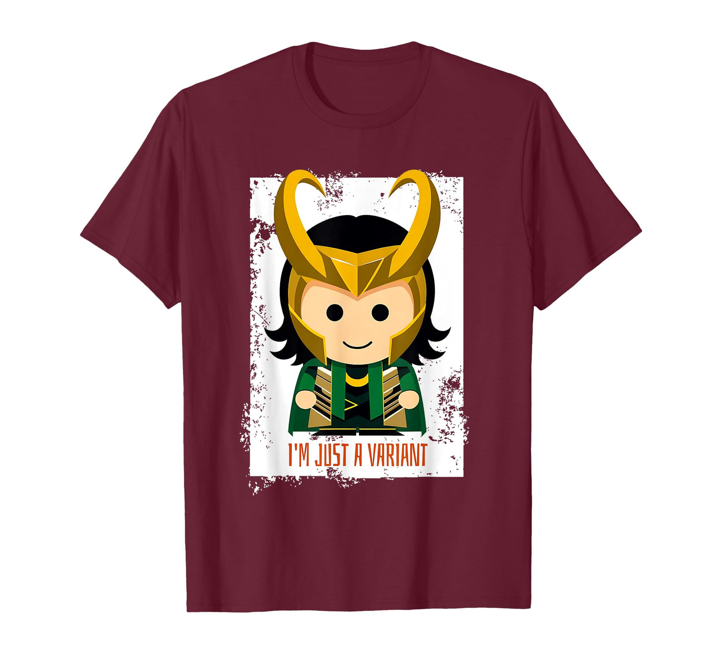 Cute Loki Variant Meme - I'm Just a Variant Chibi Character T-Shirt