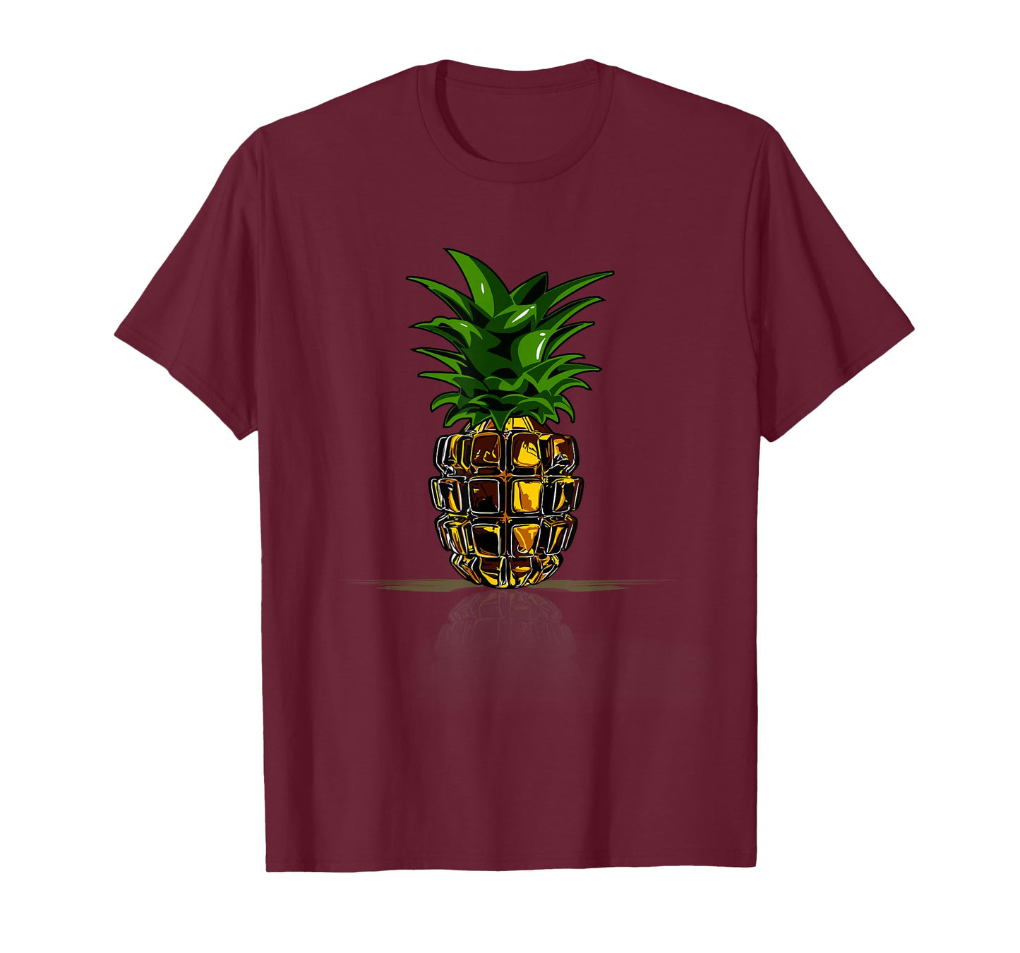 Cute Pineapple Hand Grenade Halloween Costume Military T-Shirt